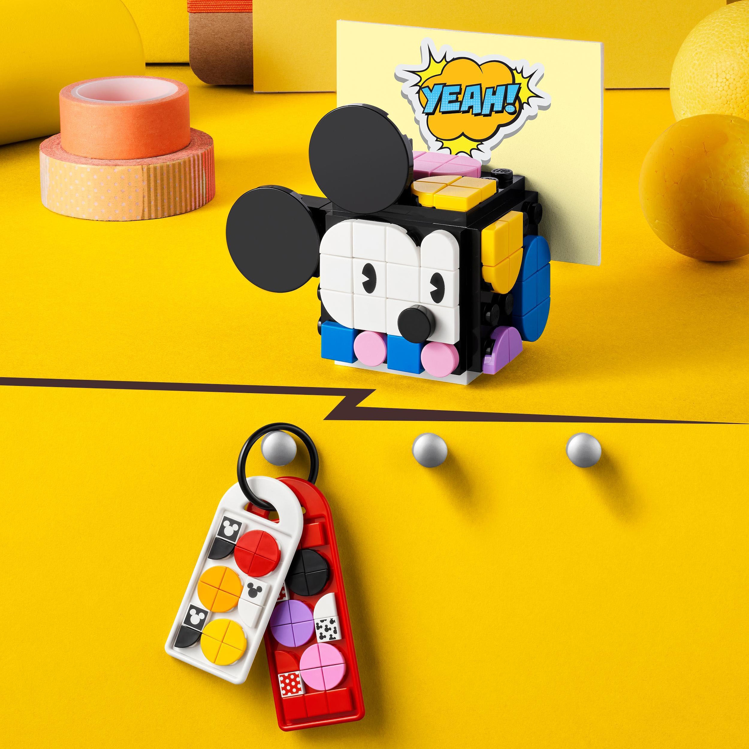 LEGO® Konstruktionsspielsteine »Micky & Minnie Kreativbox zum Schulanfang (41964), LEGO® DOTS«, (669 St.), Made in Europe