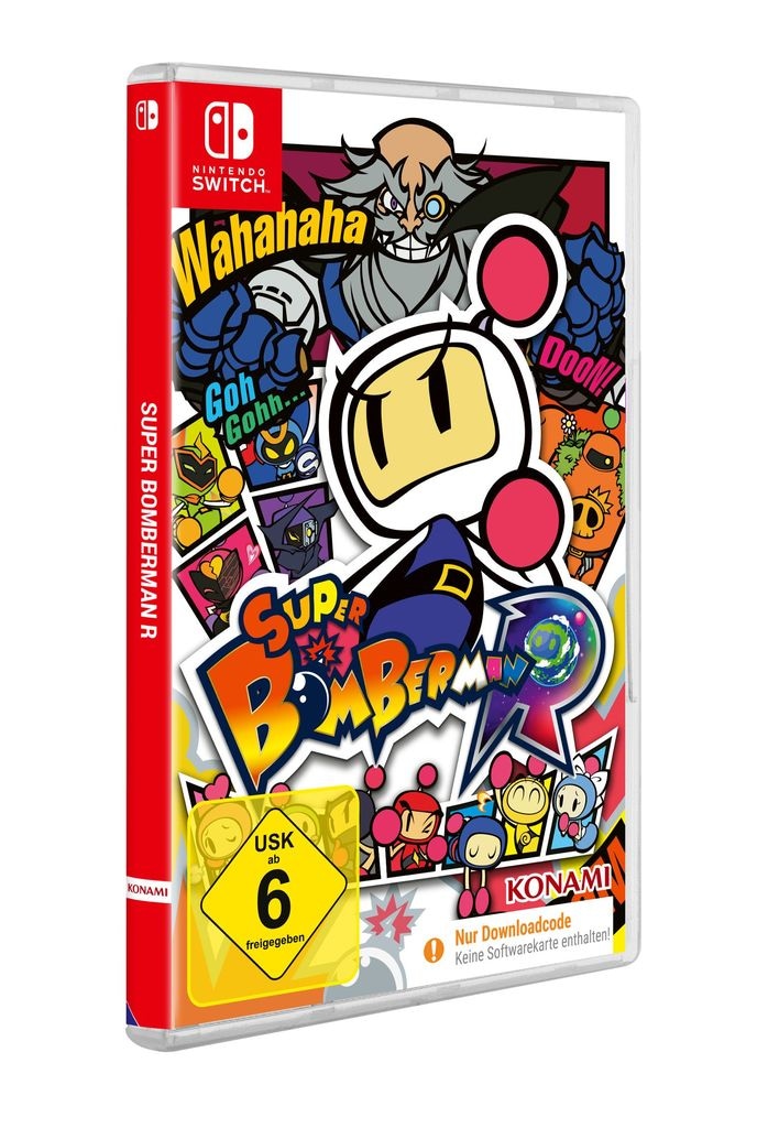 Konami Spielesoftware »Super Bomberman R (Code in a Box)«, Nintendo Switch