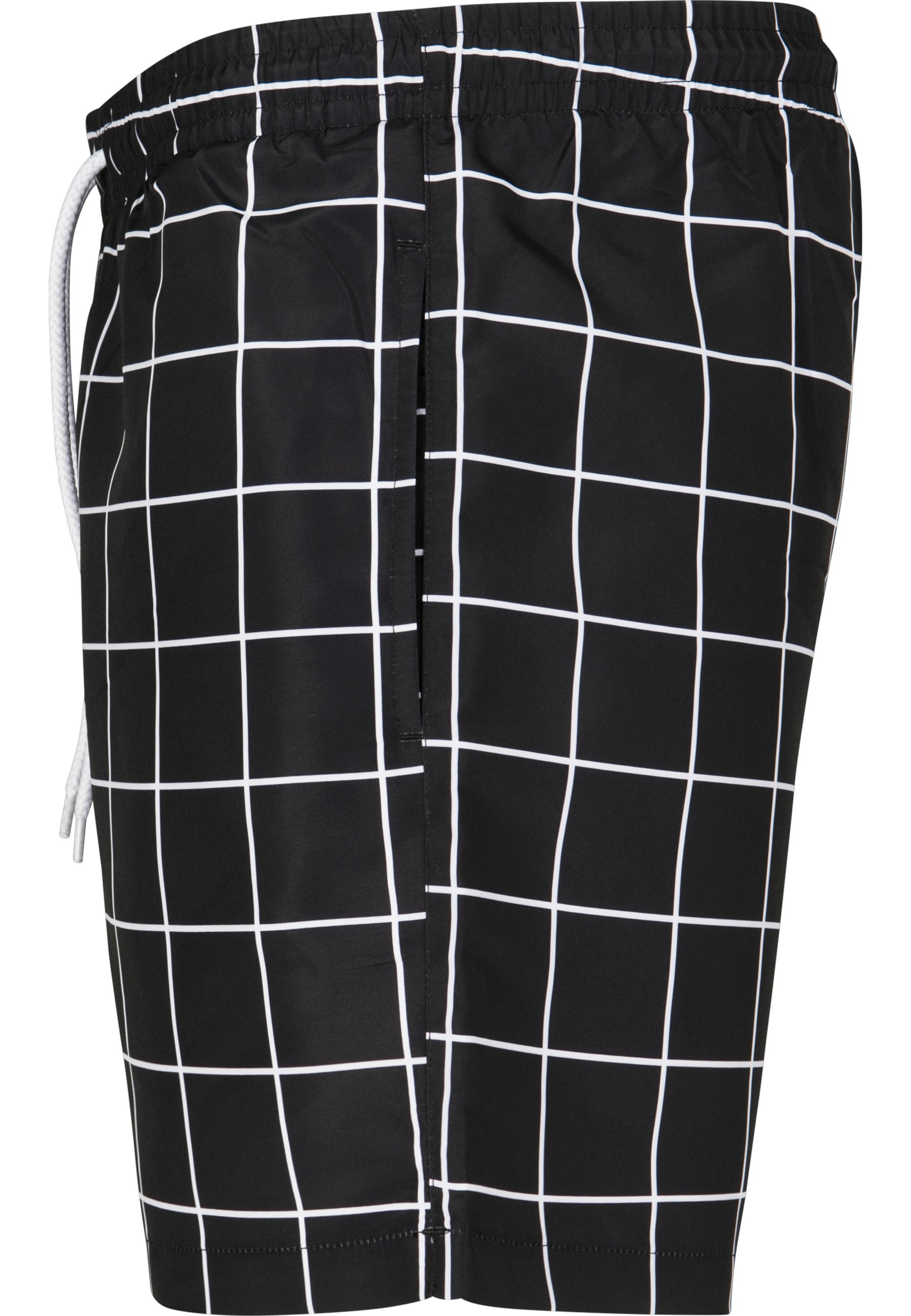 URBAN CLASSICS Badeshorts »Urban Classics Herren Check Swim Shorts«