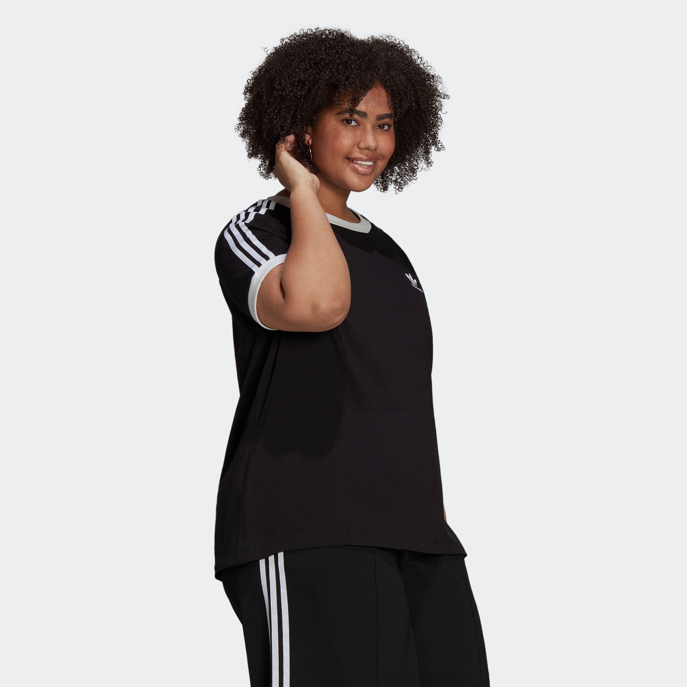 adidas Originals T-Shirt »ADICOLOR CLASSICS GRÖSSEN« | BAUR für GROSSE – 3-STREIFEN bestellen