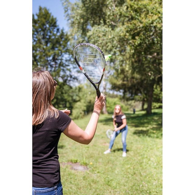 Sunflex Speed-Badmintonschläger »Speed Badminton Sonic«, (Set, 5 tlg., mit  Bällen-mit Schlägerhülle-mit Tasche) | BAUR