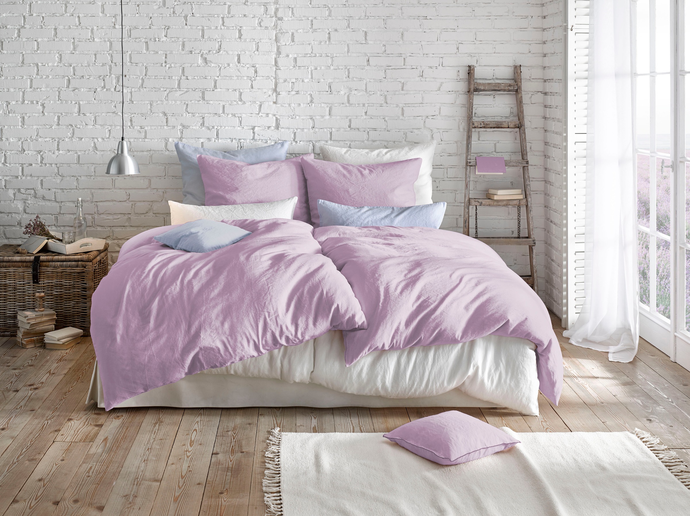fleuresse Bettwäsche »Provence in Gr. 135x200, 155x220 oder 200x200 cm«, (2 tlg.),... kaufen