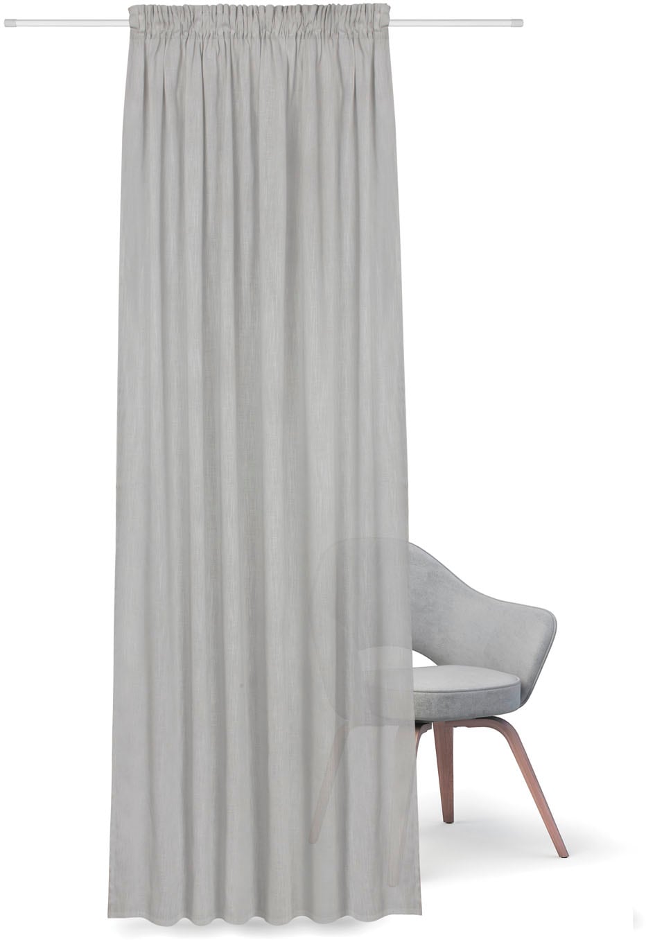 Feel of Nature Gardine "Freja" Kräuselband 1 Stk. tlg. HxB: 245x140 günstig online kaufen