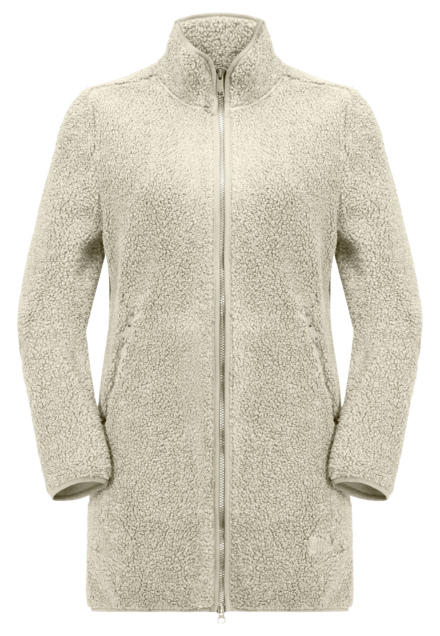 Jack Wolfskin Fleecejacke »HIGH CURL COAT W«, warmer Sherpa Fleecemantel