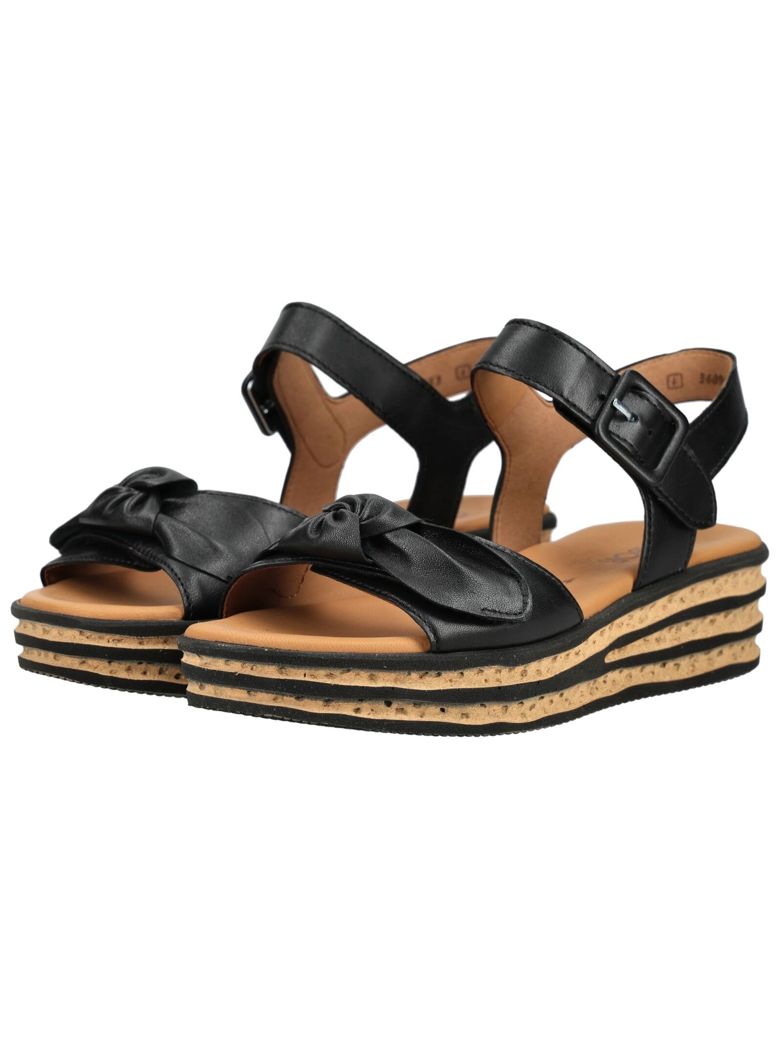 Gabor Plateau Sandale Women's Sandals Black Size 39 3