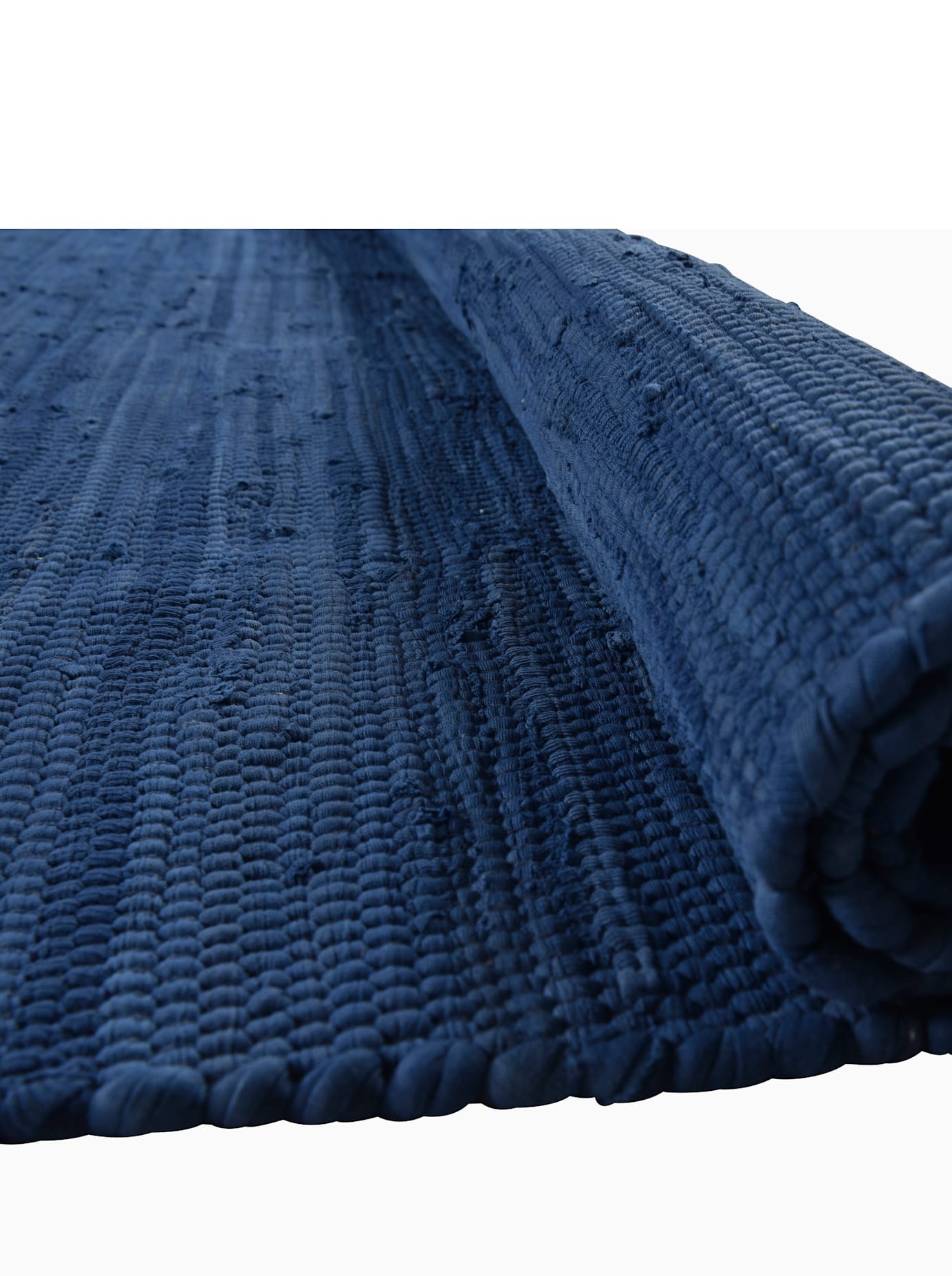 Theko Handwoven Rug Dark Blue 90x160cm 3