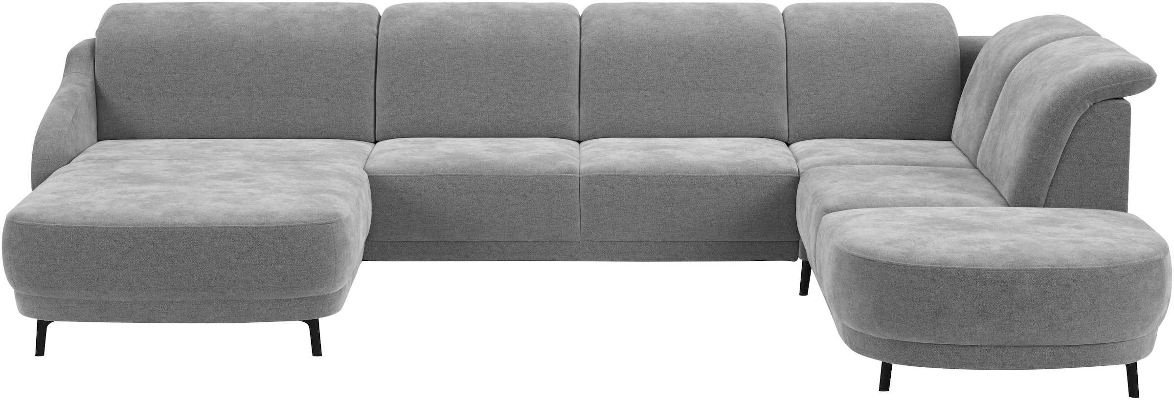 sit&more Wohnlandschaft "Blues U-Form" inkl. Kopfteilverstellung, wahlweise günstig online kaufen