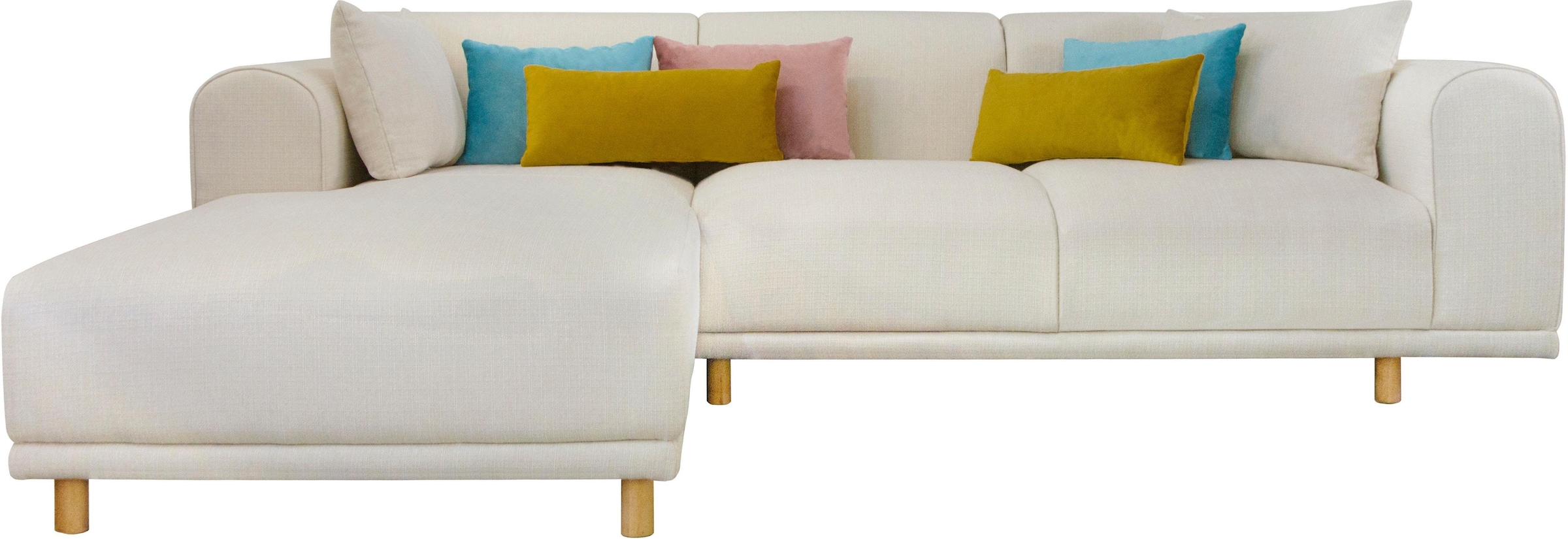 OTTO home "Maroon L-Form" in skandinavischem Design, mit losen Kissen günstig online kaufen