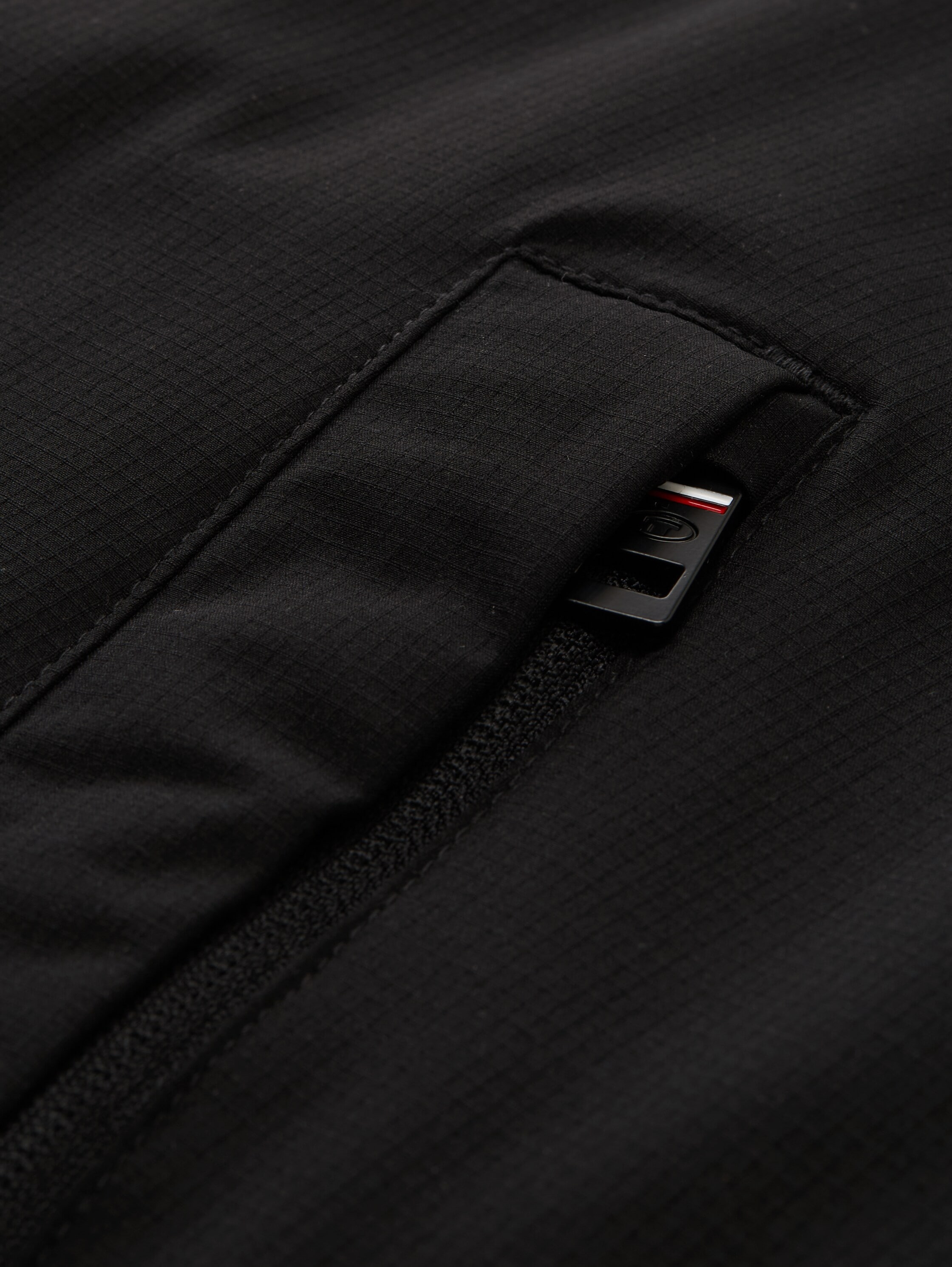 TOM TAILOR Outdoorjacke, ohne Kapuze, mit Logo Stickerei