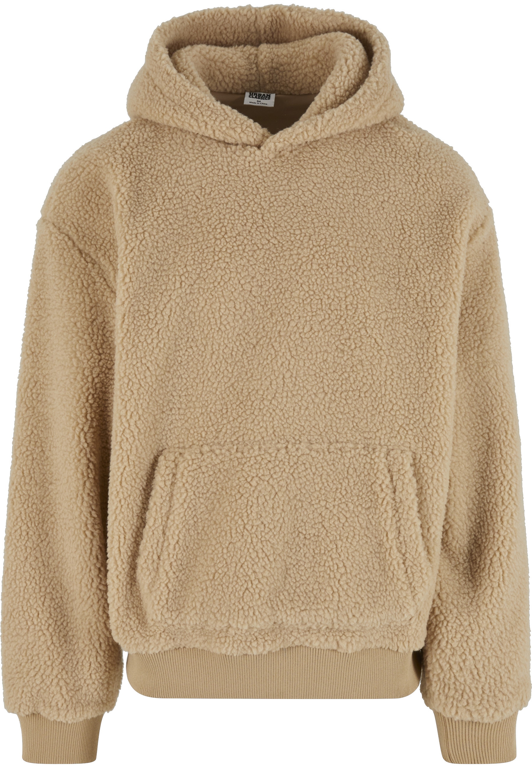 URBAN CLASSICS Kapuzenpullover "Urban Classics Oversized Teddy Hoody" 1 Stk günstig online kaufen