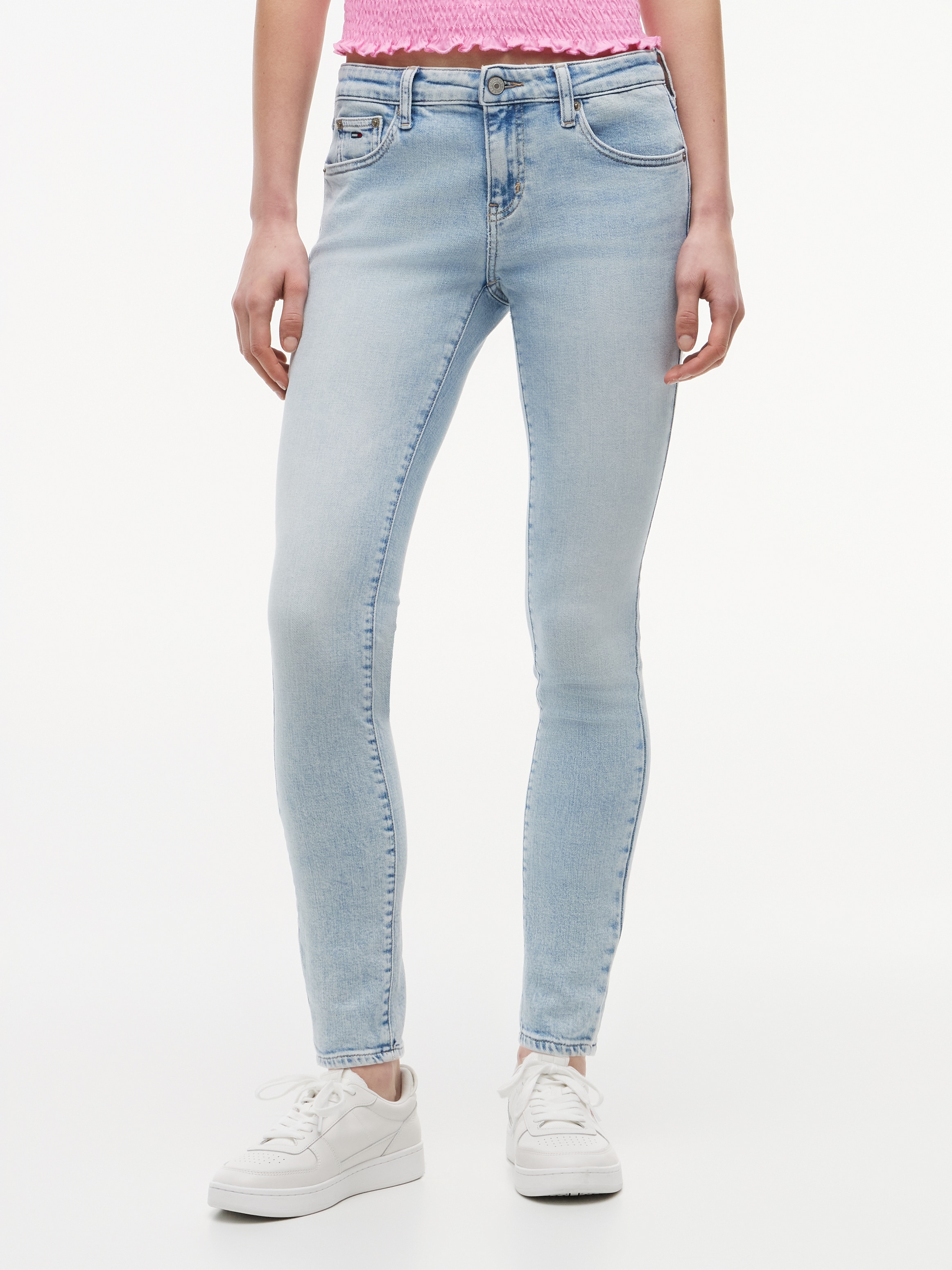 Tommy Jeans Skinny-fit-Jeans "SOPHIE LW SKN" Baumwollmischung, skinny fit