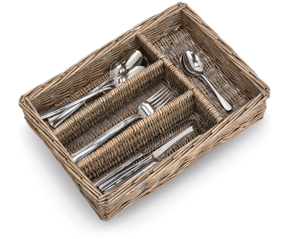 Zeller Present Besteckkorb Weidenatur, mit praktischer Fächereinteilung günstig online kaufen