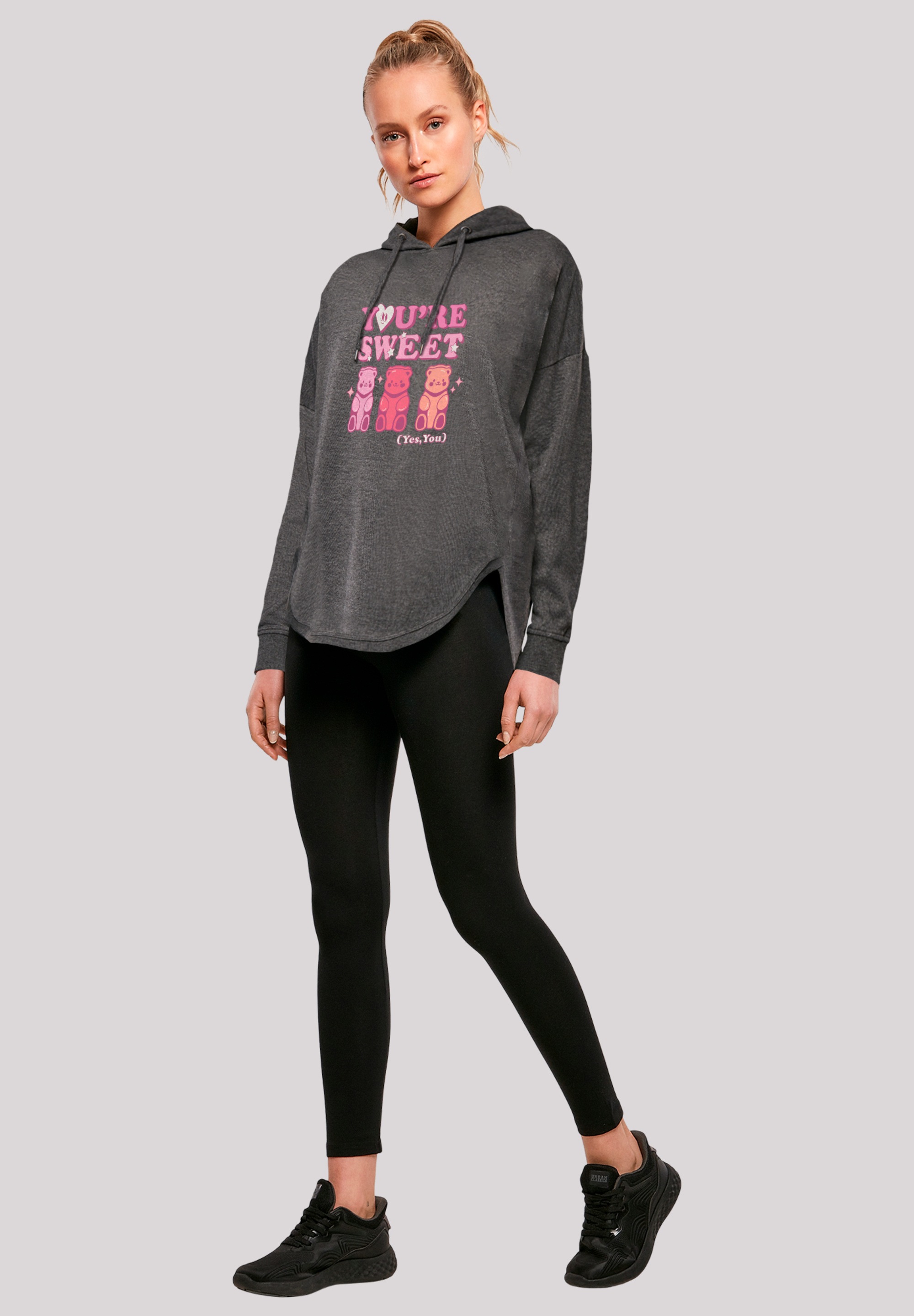 F4NT4STIC Kapuzenpullover »Valentinstag You're Sweet Gummy Bears«, Premium Qualität