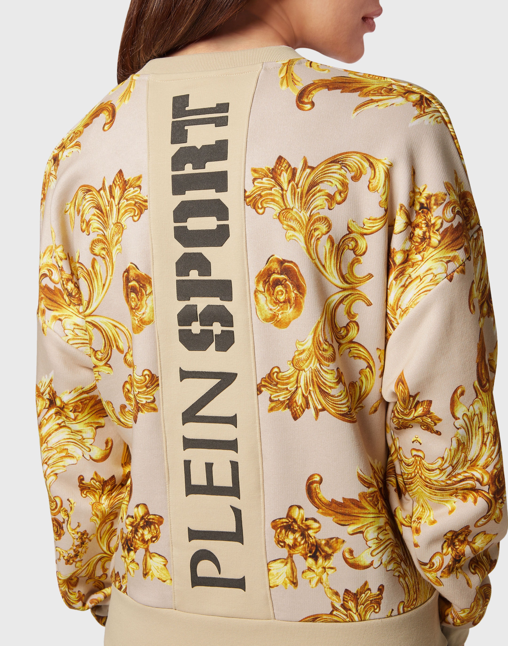 PLEIN SPORT Sweatshirt »Cropped Sweatshirt LS Baroque«
