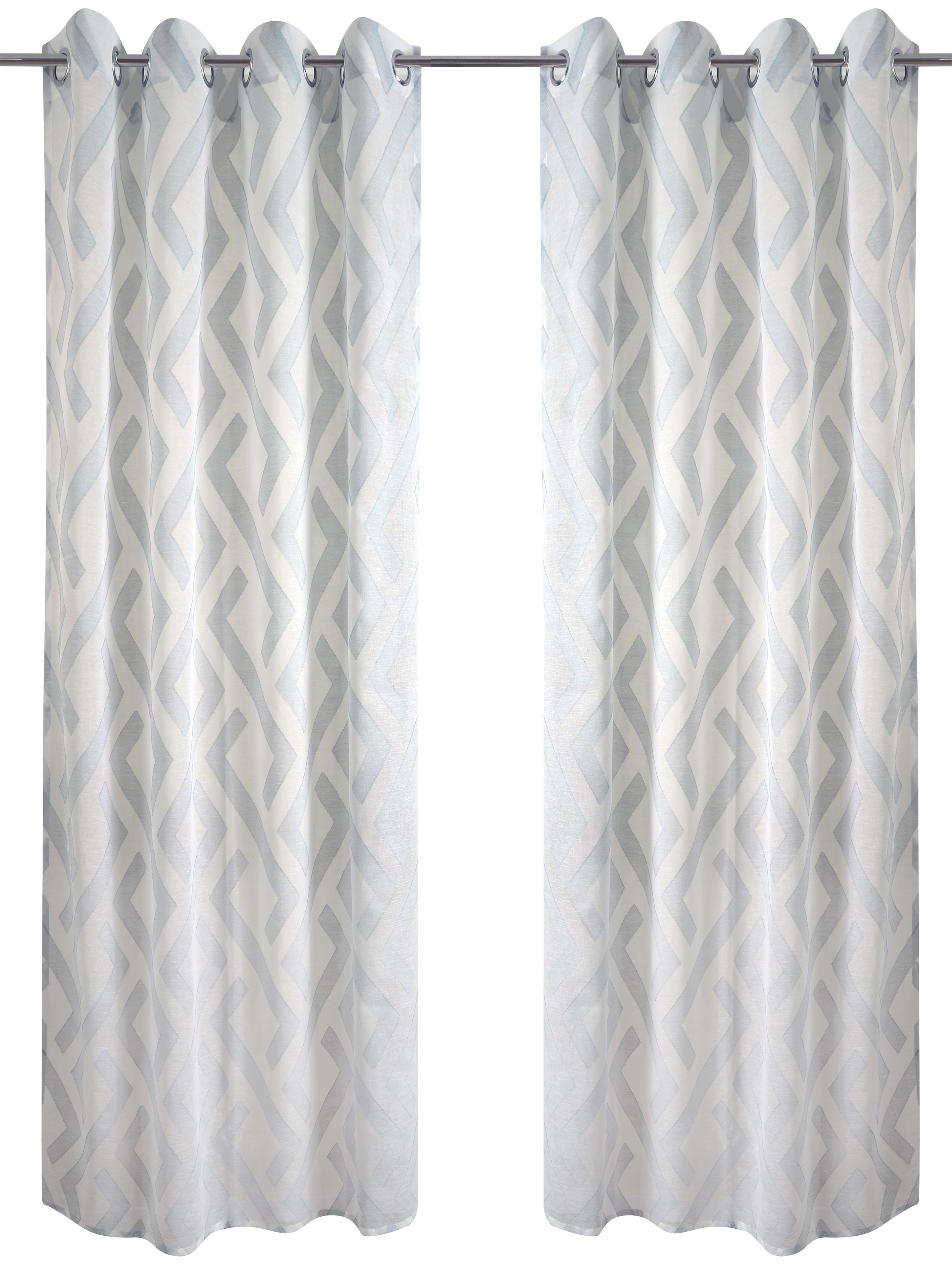 Bruno Banani Gardine "Lynn" Ösen 1 Stk. tlg. schöner Schal, Scherli, zeitlo günstig online kaufen