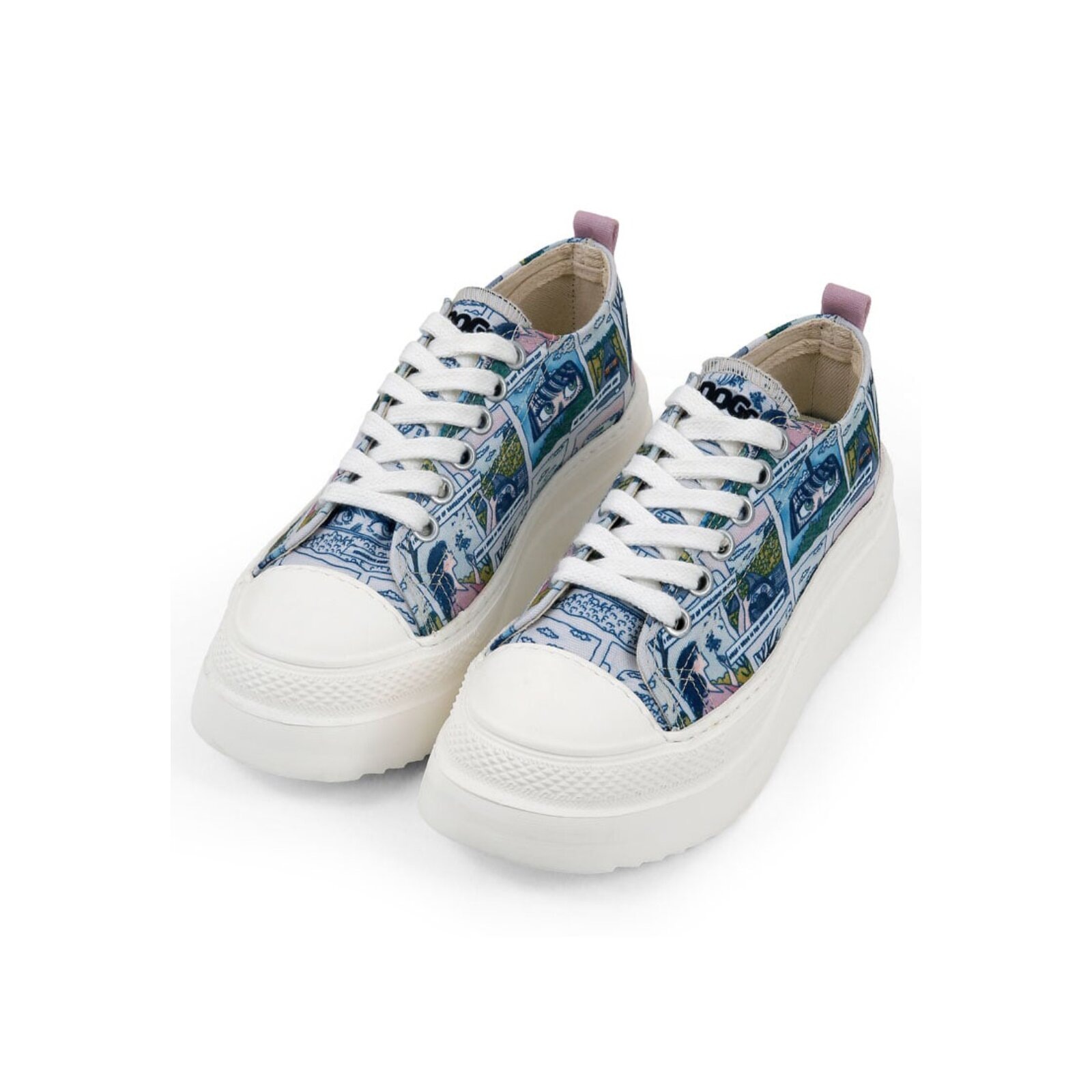 DOGO Sneaker »Freya Low-Top Sneaker Already Lost Damen Sneaker«, Handgefertigt