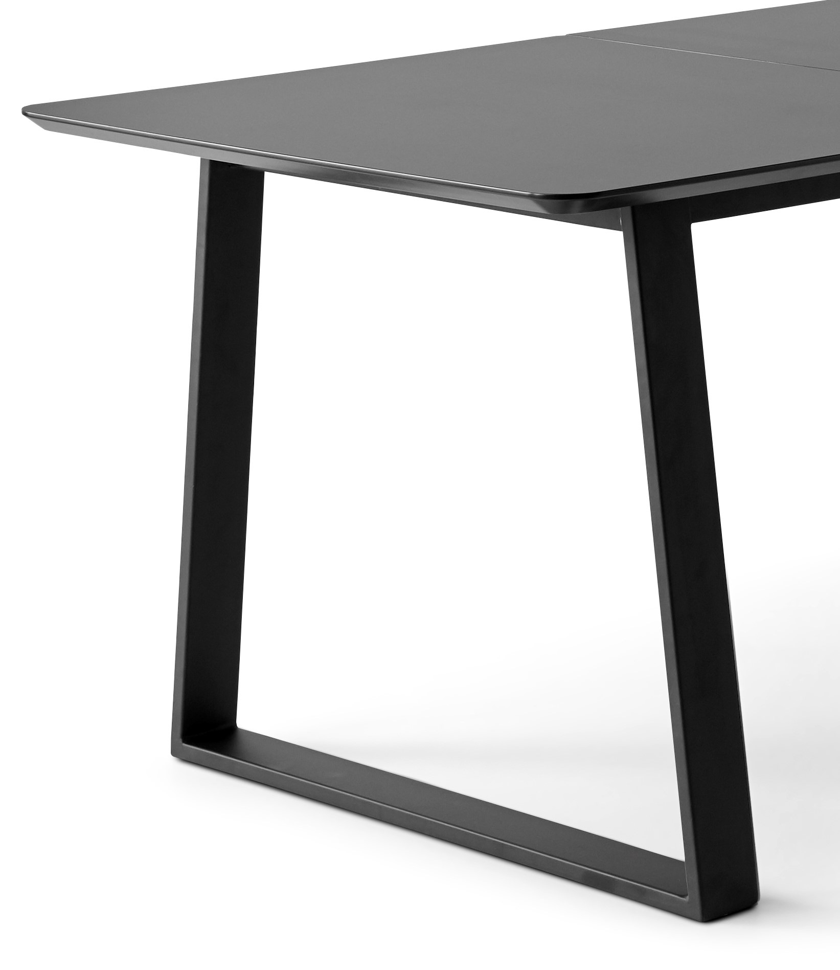Hammel Einlegeplatten Hammel«, Metallgestell, | abgerundete Furniture MDF, »Meza 2 by Tischplatte Esstisch bestellen BAUR Trapez