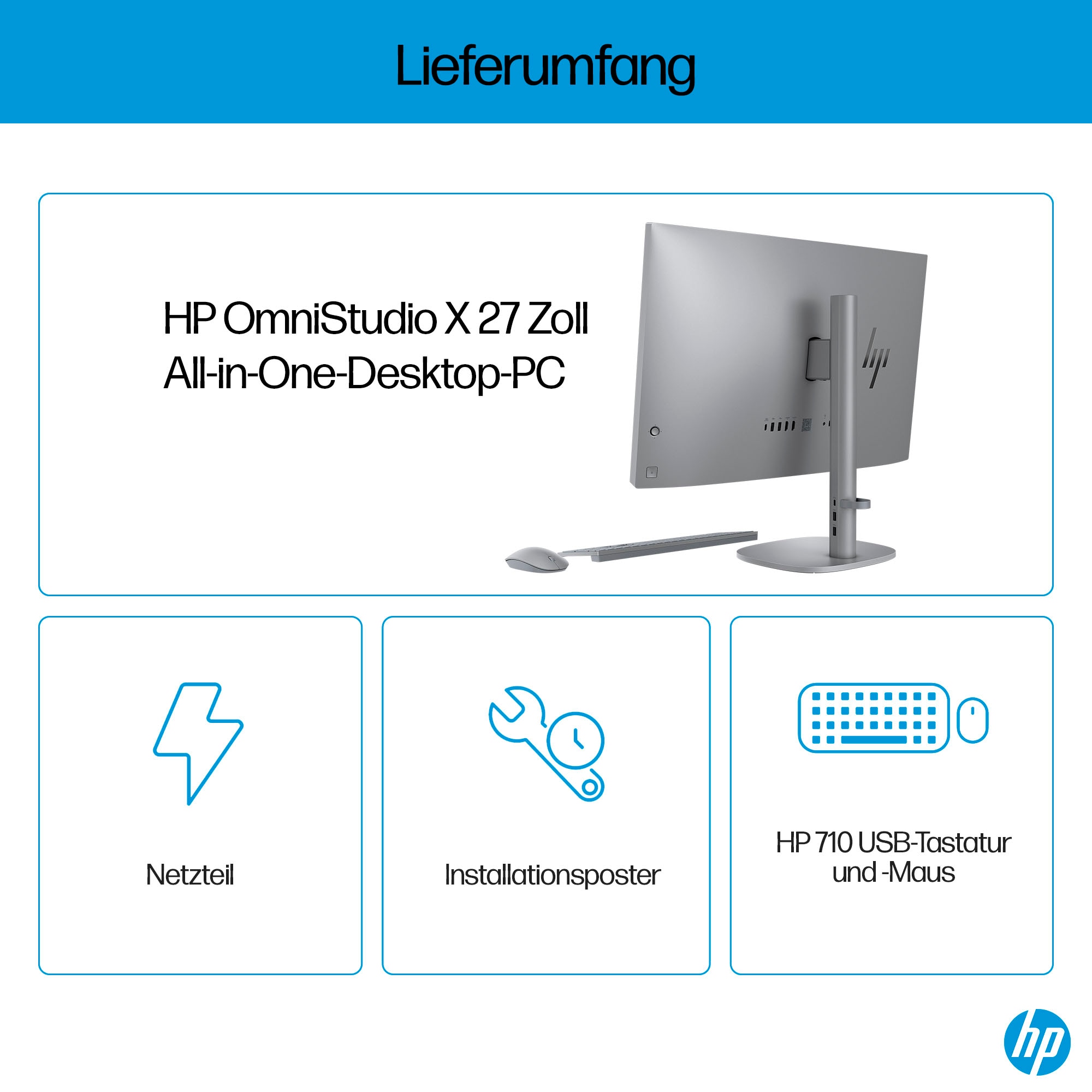 HP All-in-One PC »OmniStudio X 27-cs0077ng«