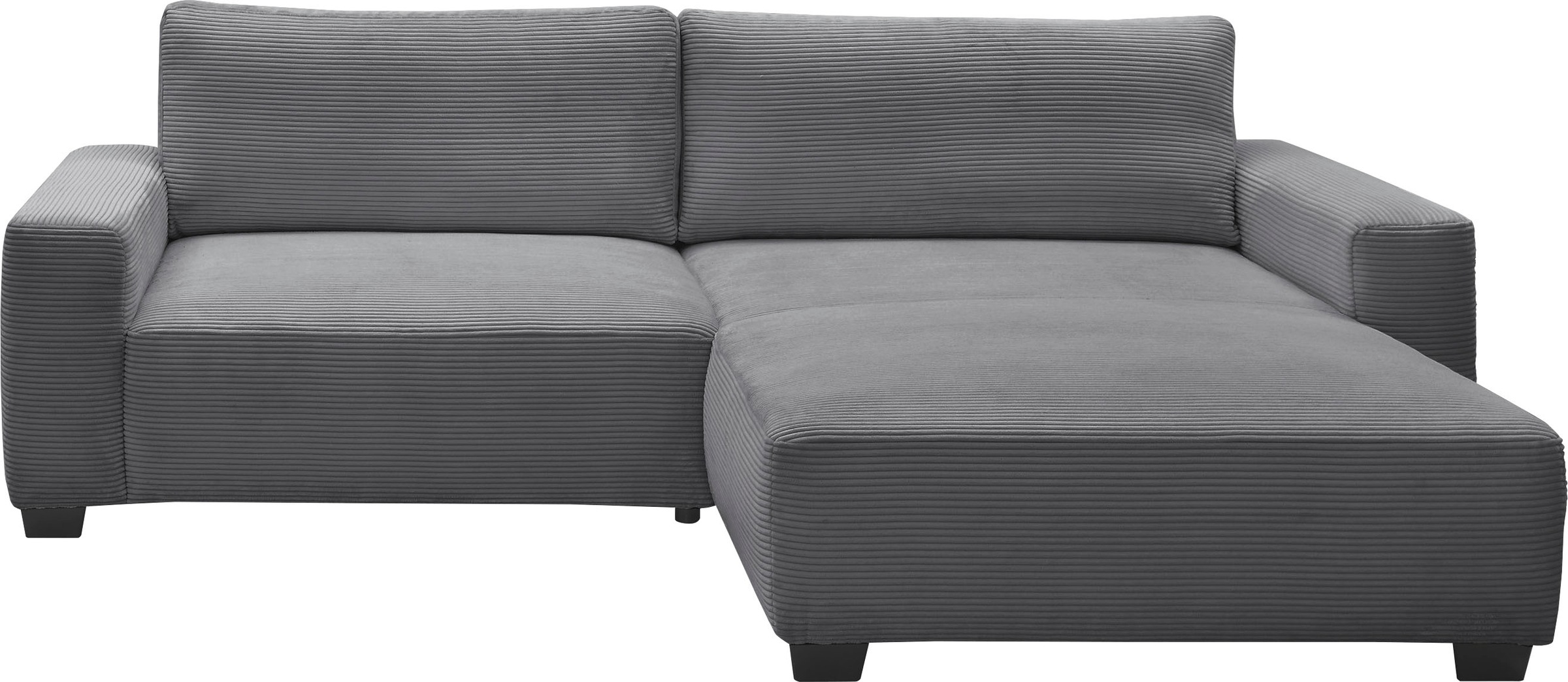 ED EXCITING DESIGN Ecksofa "Elba L-Form", frei im Raum stellbar, mit 2 Rück günstig online kaufen