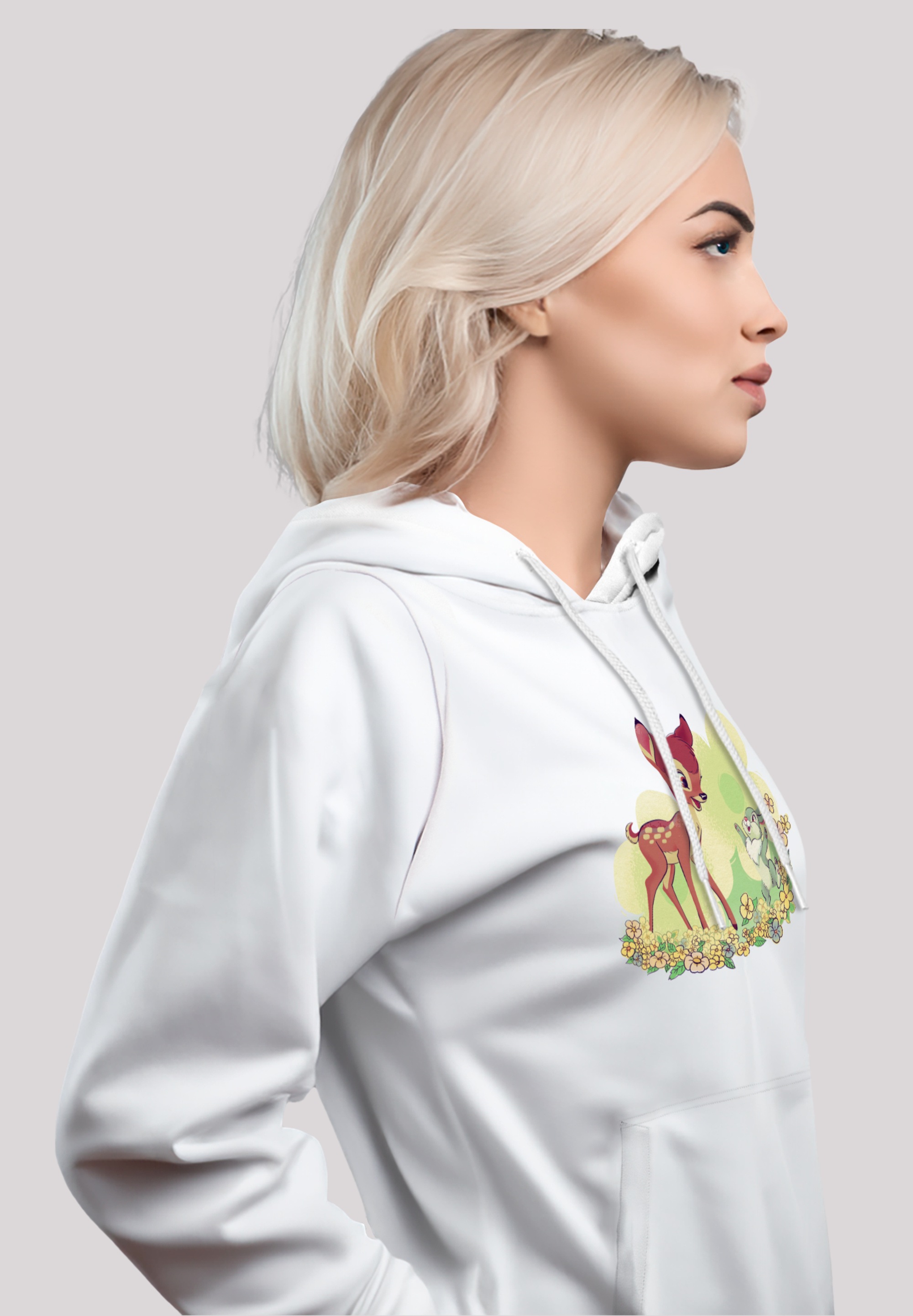 F4NT4STIC Kapuzenpullover »Disney Bambi & Thumper Playing«, Premium Qualität