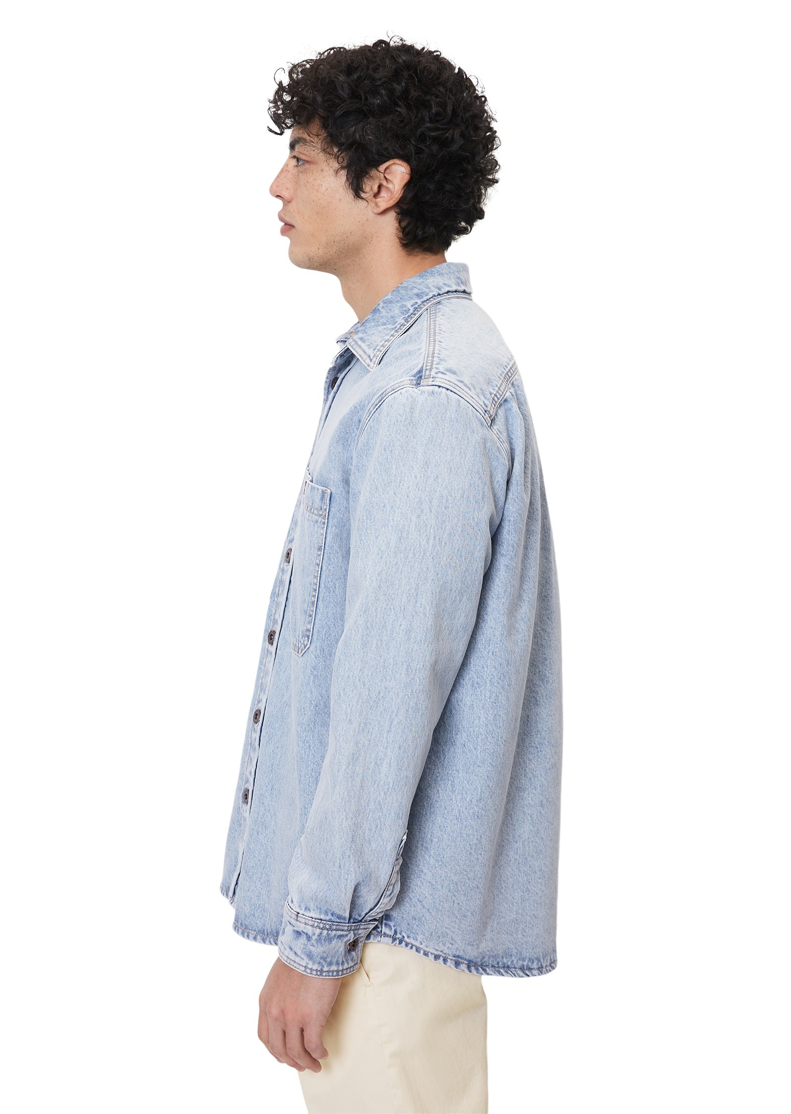 Marc O'Polo Jeanshemd »aus reiner Bio-Baumwolle«