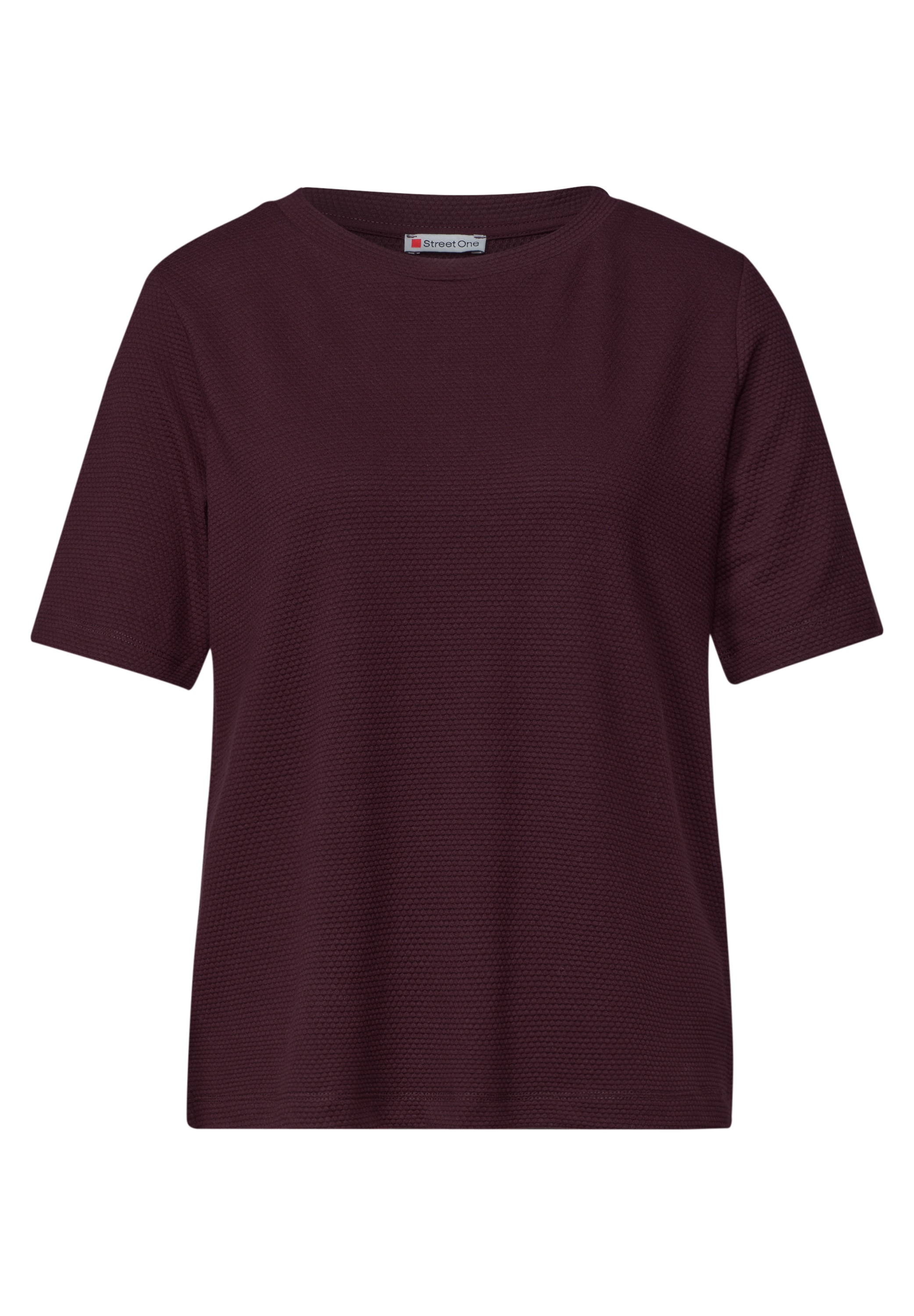 STREET ONE T-Shirt mit Rundhalsausschnitt