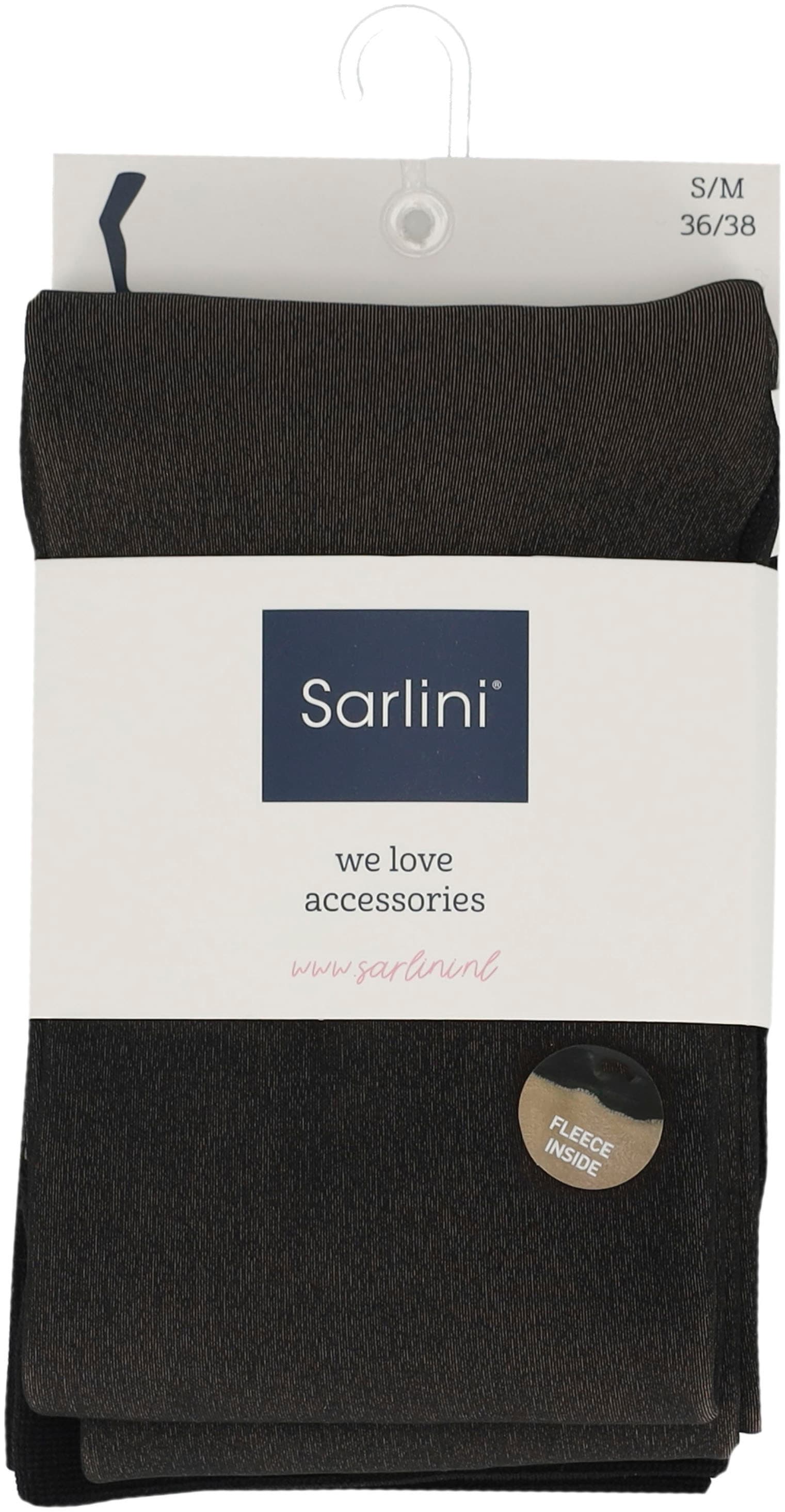 Sarlini Thermostrumpfhose »LADIES FLEECE LINED TIGHTS im transparenten Look«, mit angenehmer Fleece-Fütterung in Feinstrumpfhosenoptik