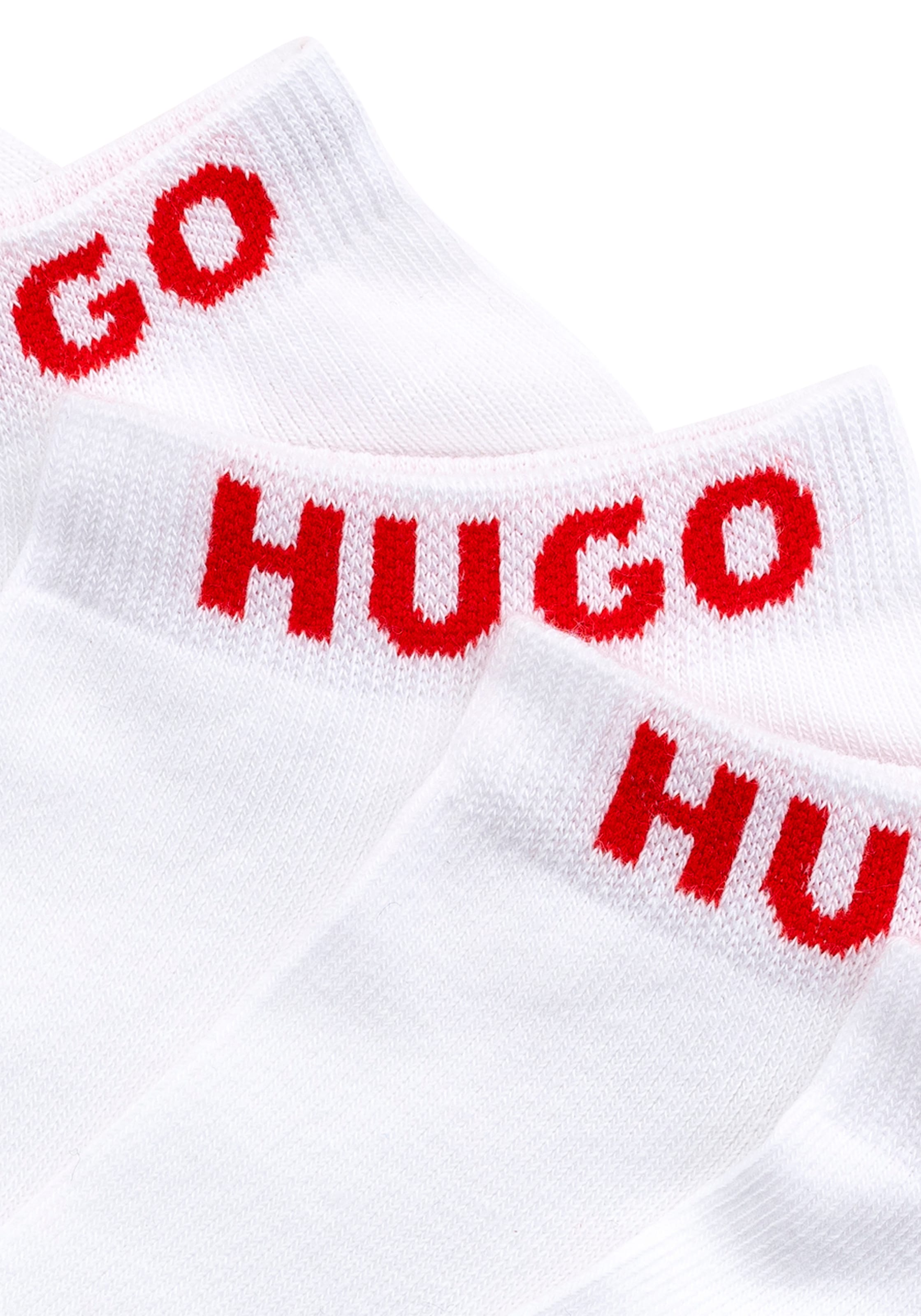 HUGO Underwear Freizeitsocken »3P AS UNI CC«, (Packung, 3er), mit Logostickerei