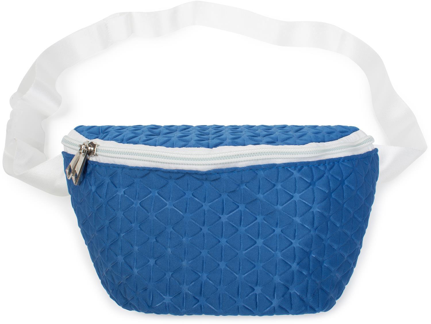 styleBREAKER Bauchtasche "Bauchtasche geometrische Prägung, Gürteltasche"