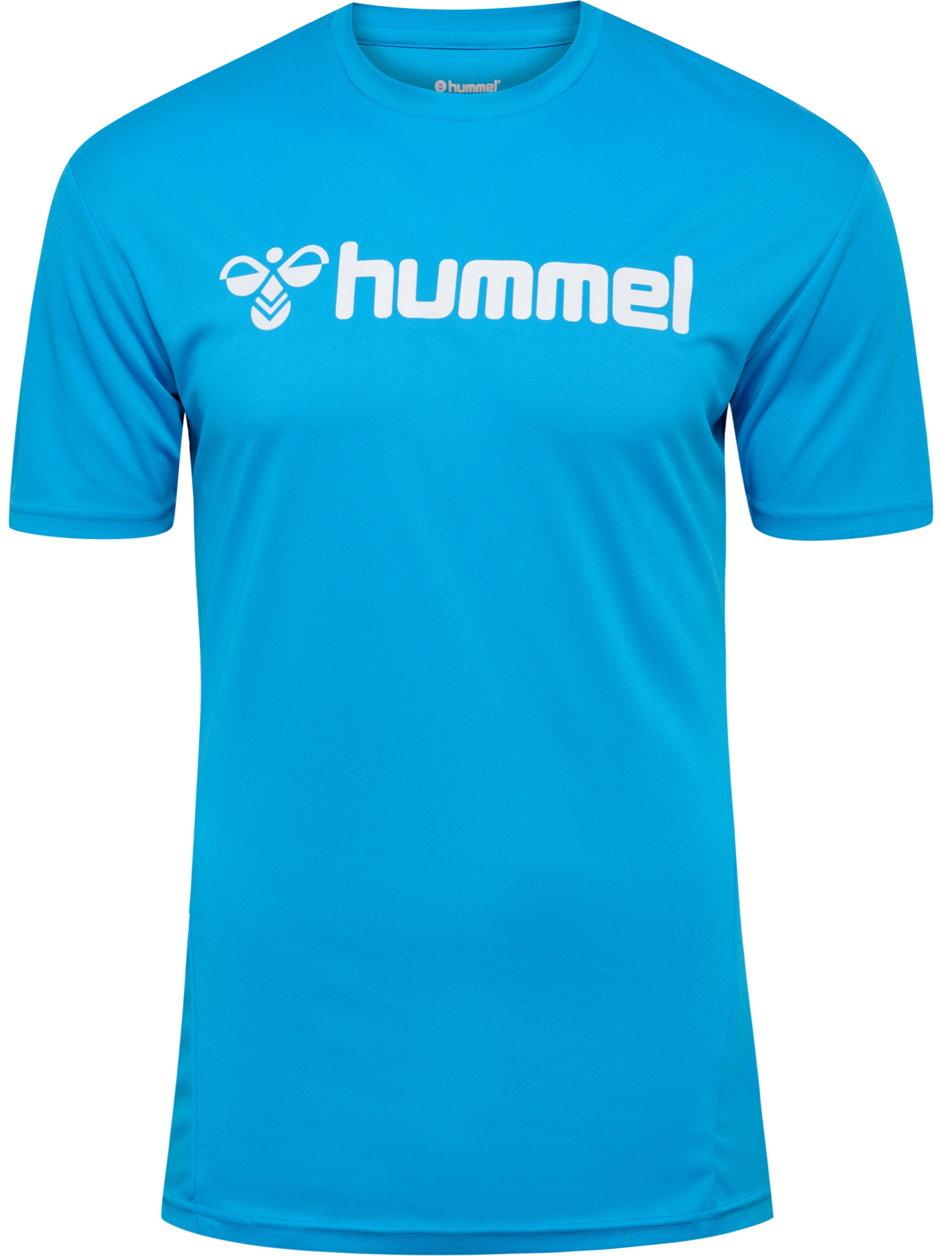 hummel Trainingsshirt »hmlLOGO JERSEY S/S« mit Rundhalsausschnitt, Kurzarm-Design, schnell trocknend
