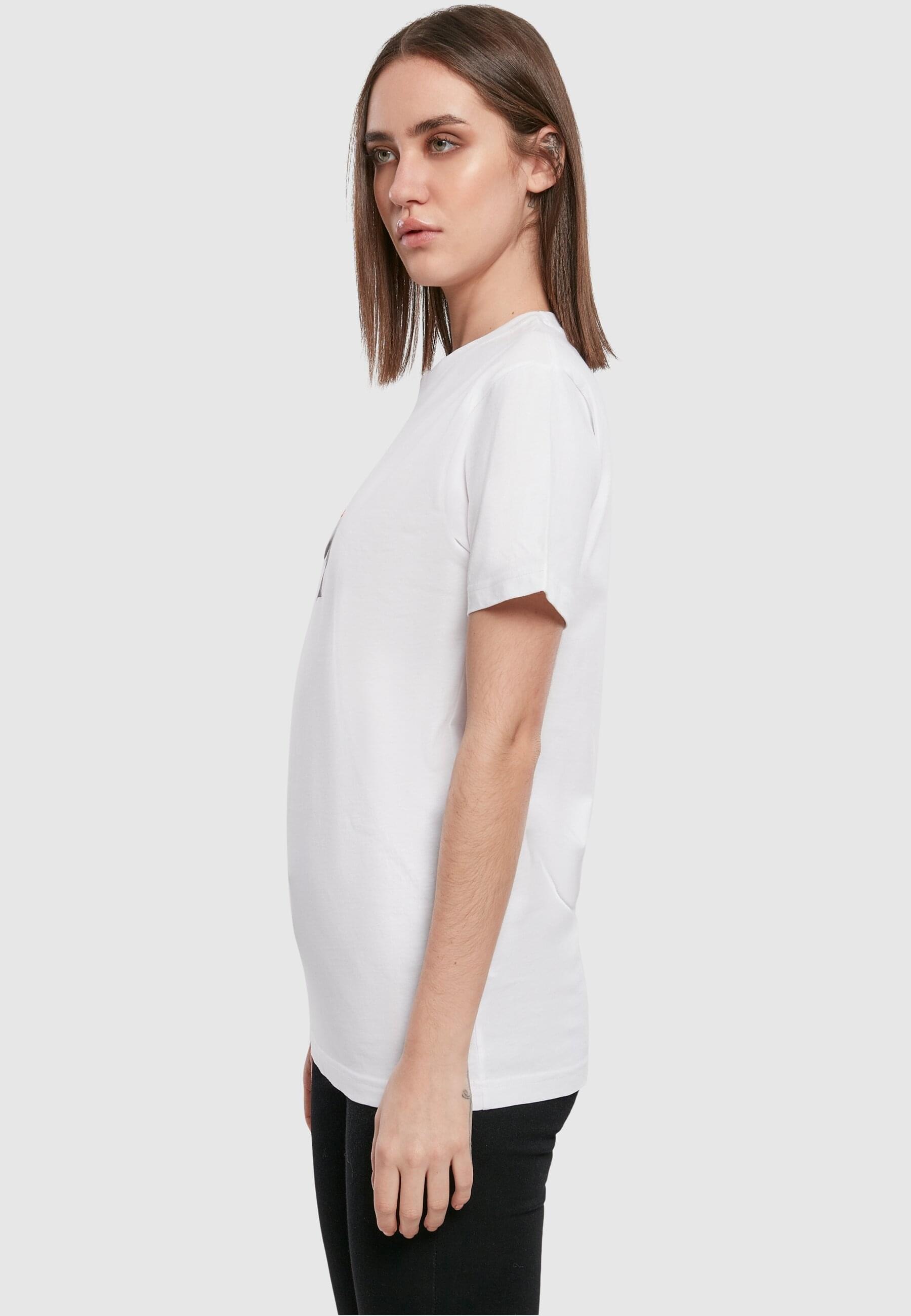 MisterTee T-Shirt »MisterTee Damen Ladies Fake Unicorn Tee«, (1 tlg.)