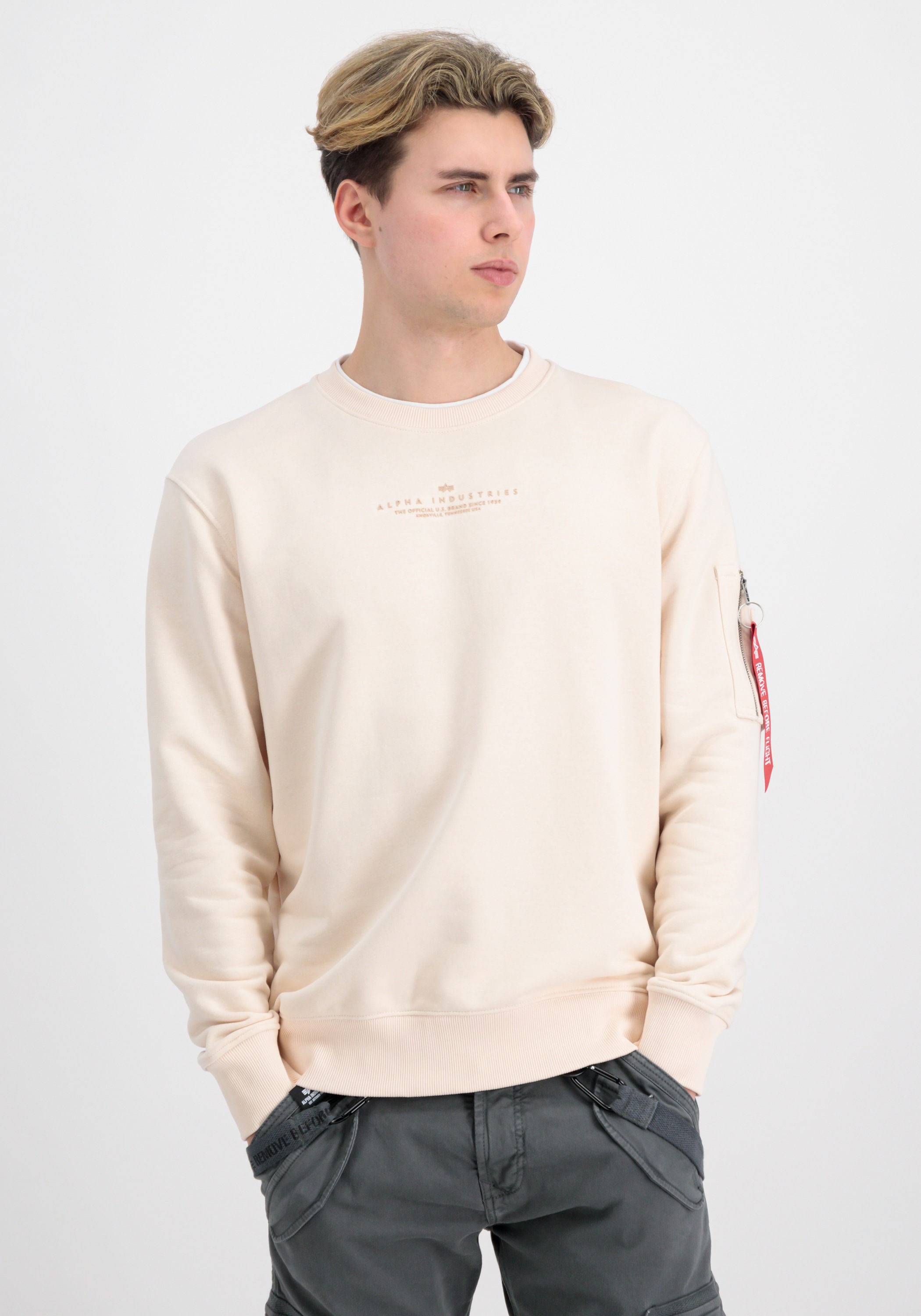 Alpha Industries Sweater "Alpha Industries Men - Sweatshirts Double Layer S günstig online kaufen