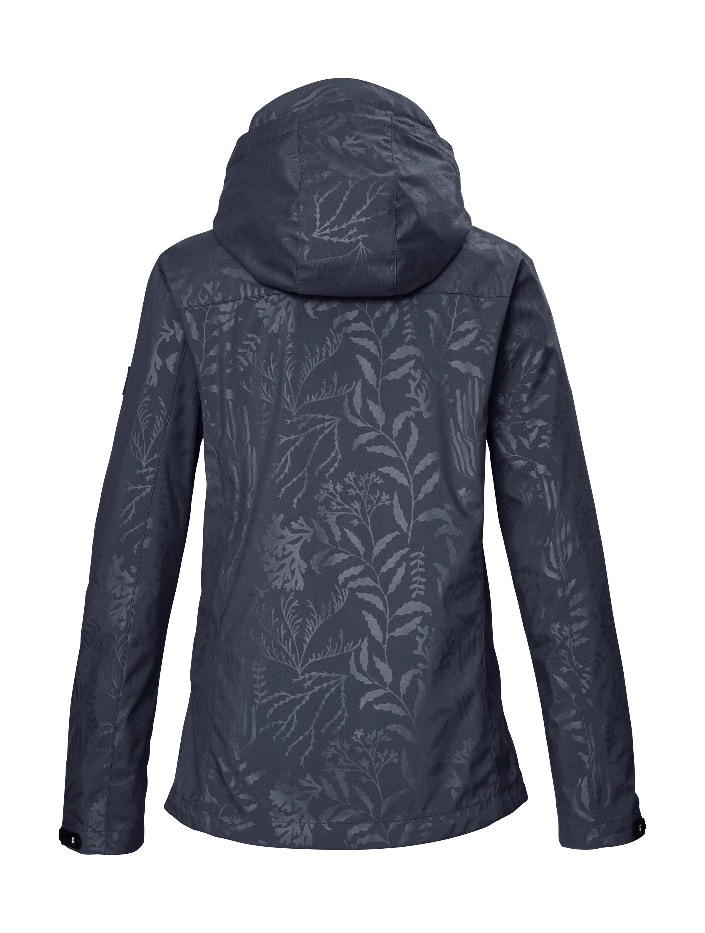 Killtec Softshelljacke »KOS 122 WMN SFTSHLL JCKT FLORAL«, Softshelljacke: Wind-u wasserdichte, atmungsaktiv, Kapuze regulierbar