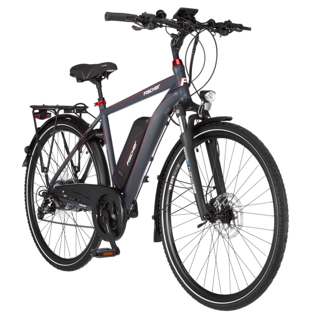 FISCHER Fahrrad E-Bike »VIATOR ETH 2222 557«, 24 Gang, Shimano, Altus, Heckmotor 250 W