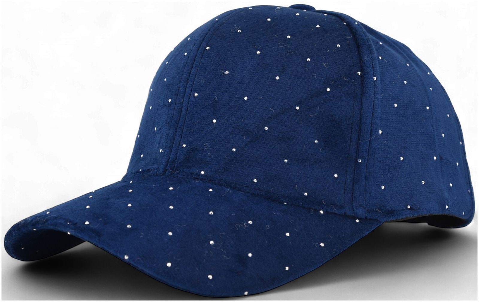 styleBREAKER "Samt Baseball Cap mit Strass" 1 Stk. günstig online kaufen