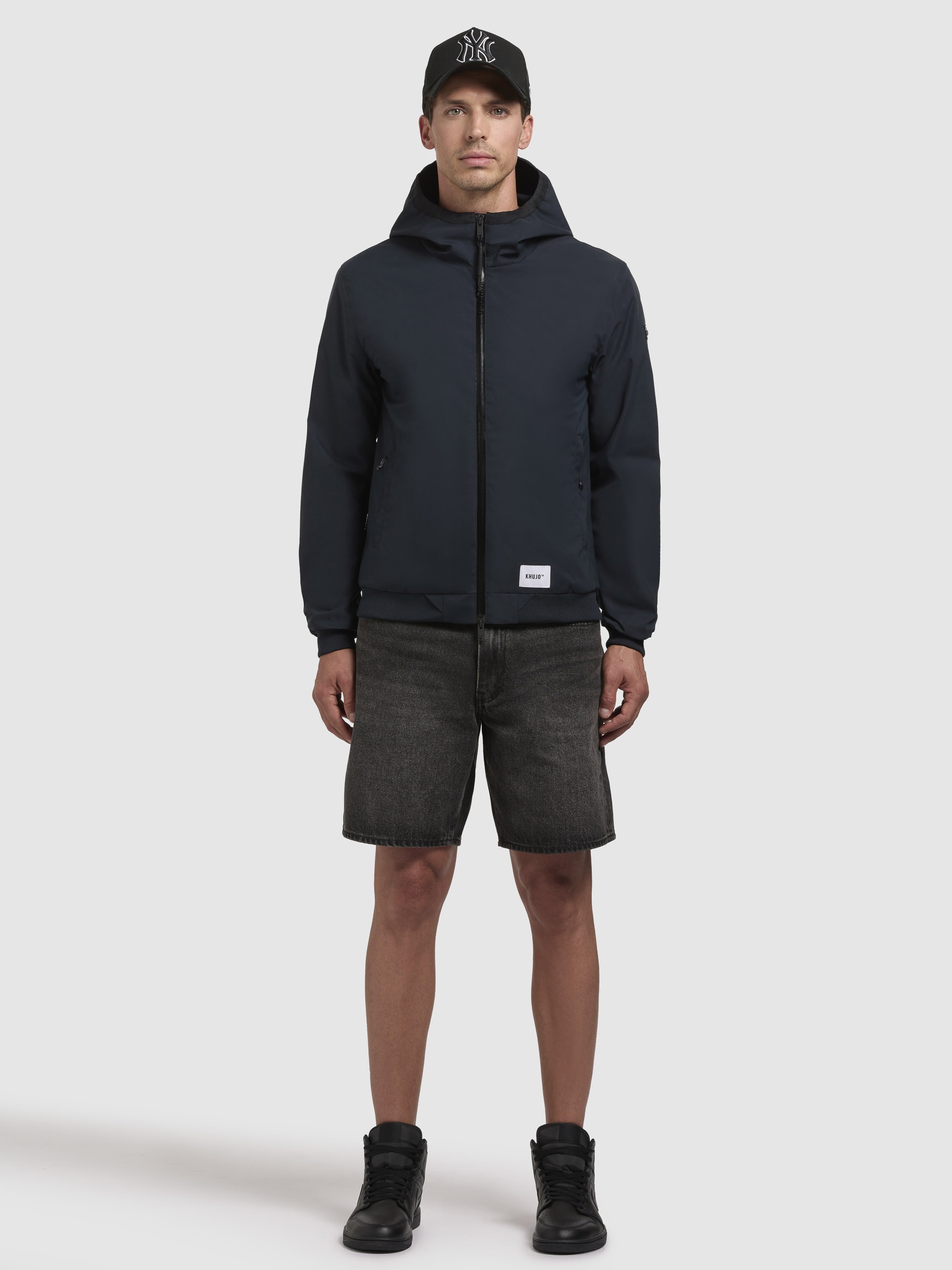 khujo Anorak »LARM«, mit Kapuze