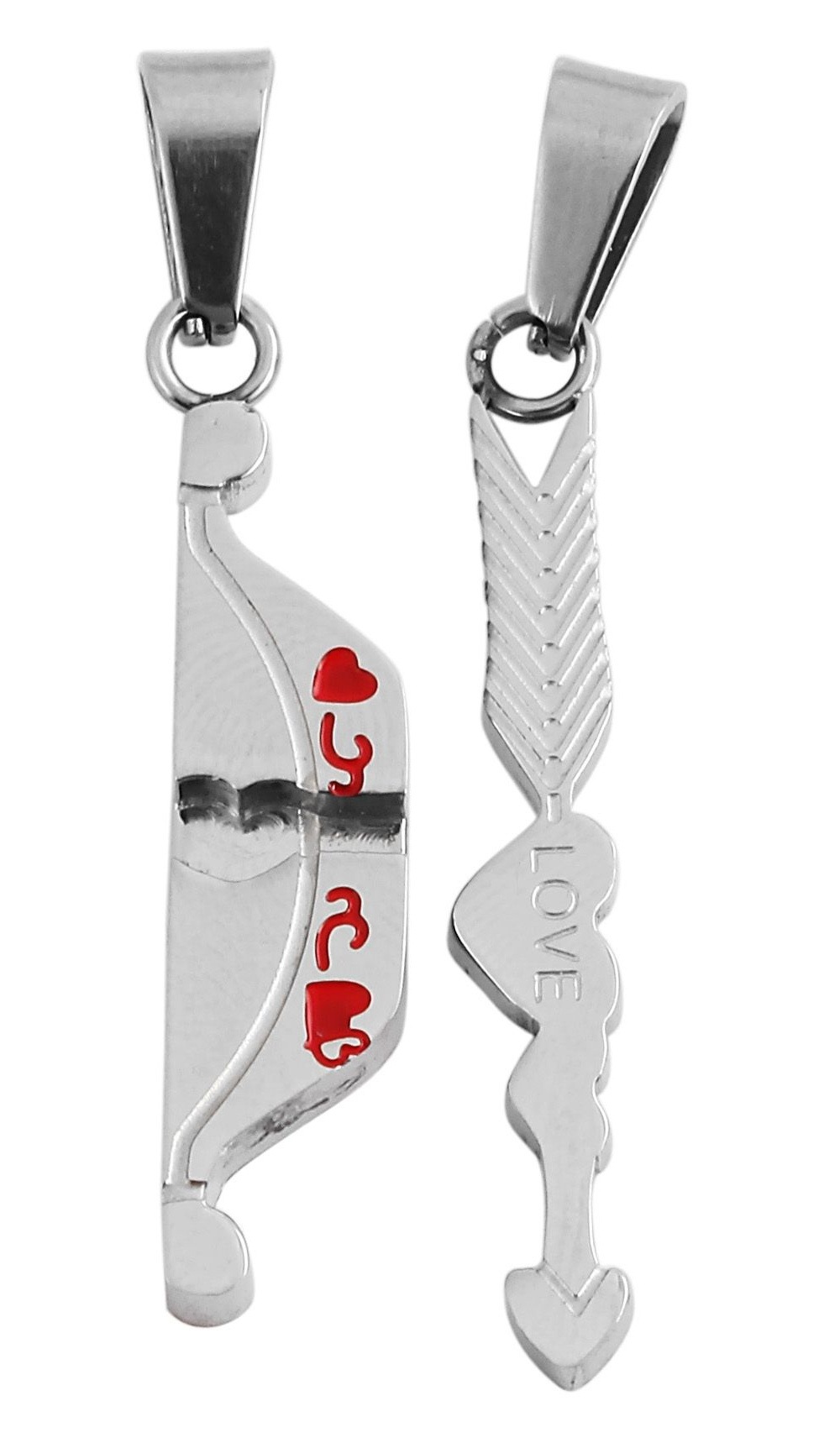 Adelia´s Kettenanhänger »Unisex Anhänger aus Edelstahl«  Zum Verschenken – passend für viele Anlässe