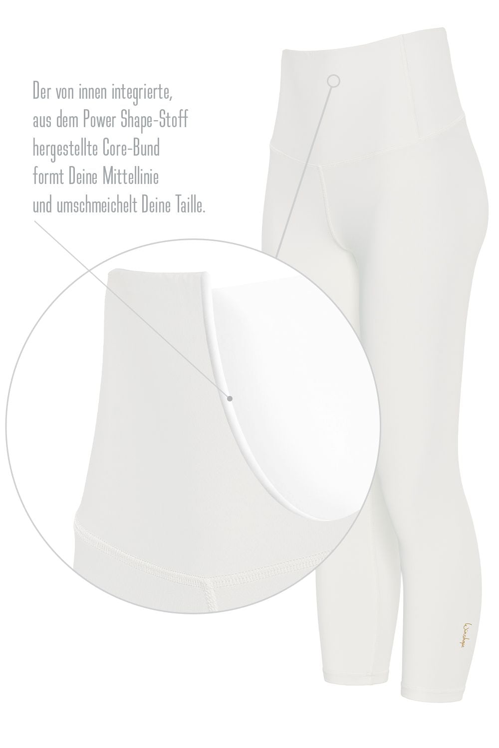 Winshape Leggings »7/8-Tights HWL317C«, mit V-Shape Applikation und Core-Bund
