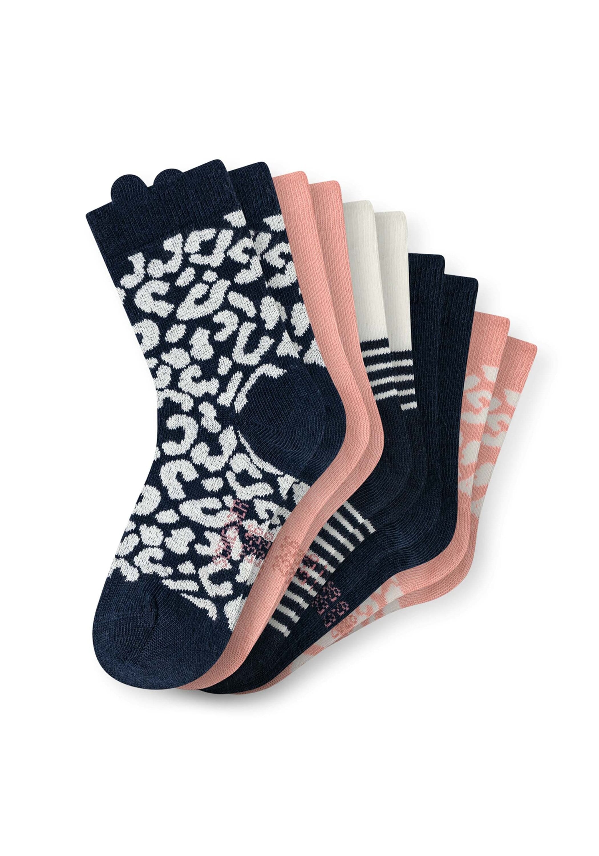 SCHIESSER Kinder Kurzsocken "Socken Legwear Kids 5er Pack", Gr. 23blau, Obermaterial: 75% Baumwolle CO. 24% Polyamid PA. 1% Elasthan EL., Socken