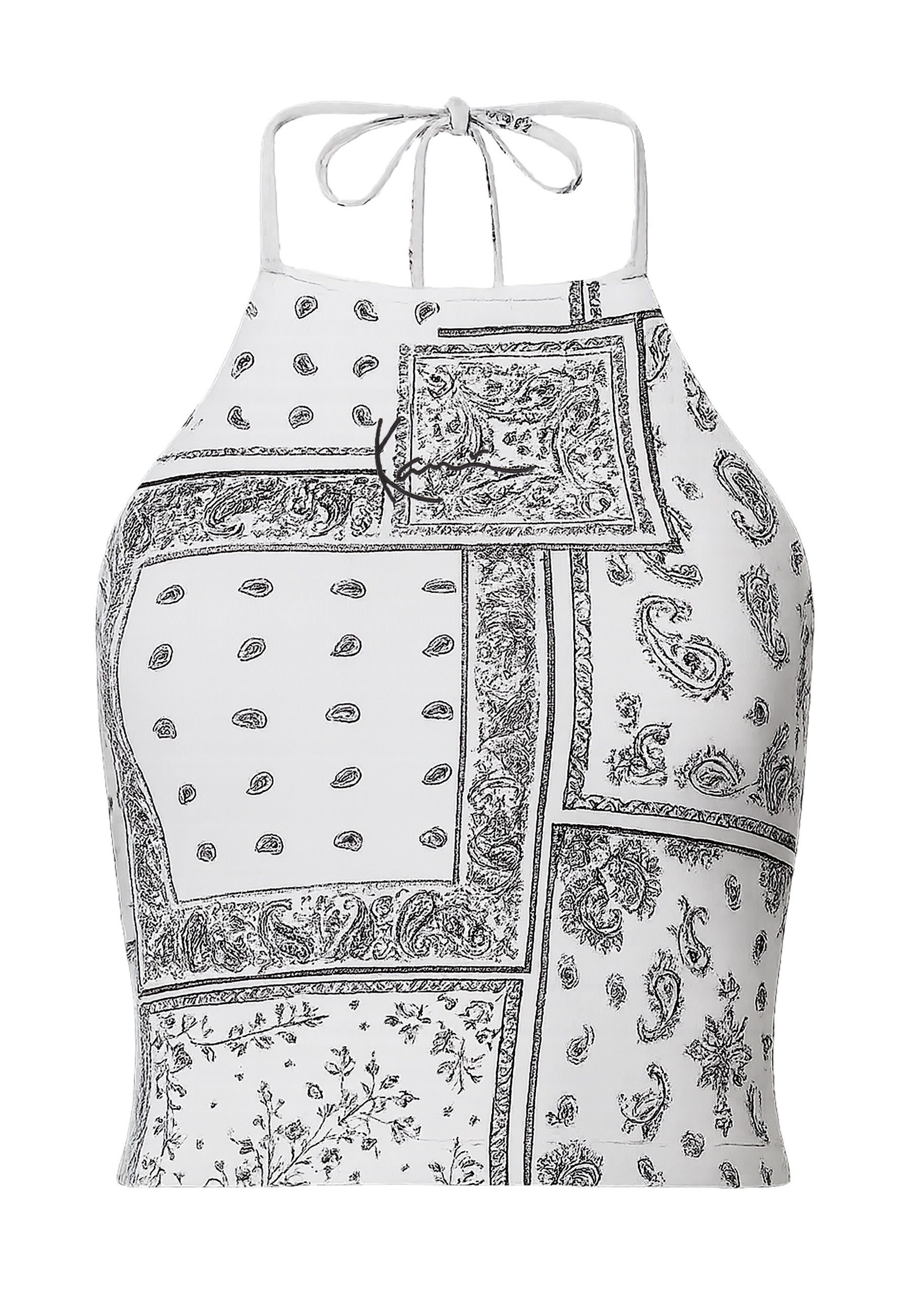 Karl Kani Muskelshirt "Karl Kani Signature Paisley Neckholder Top" 1