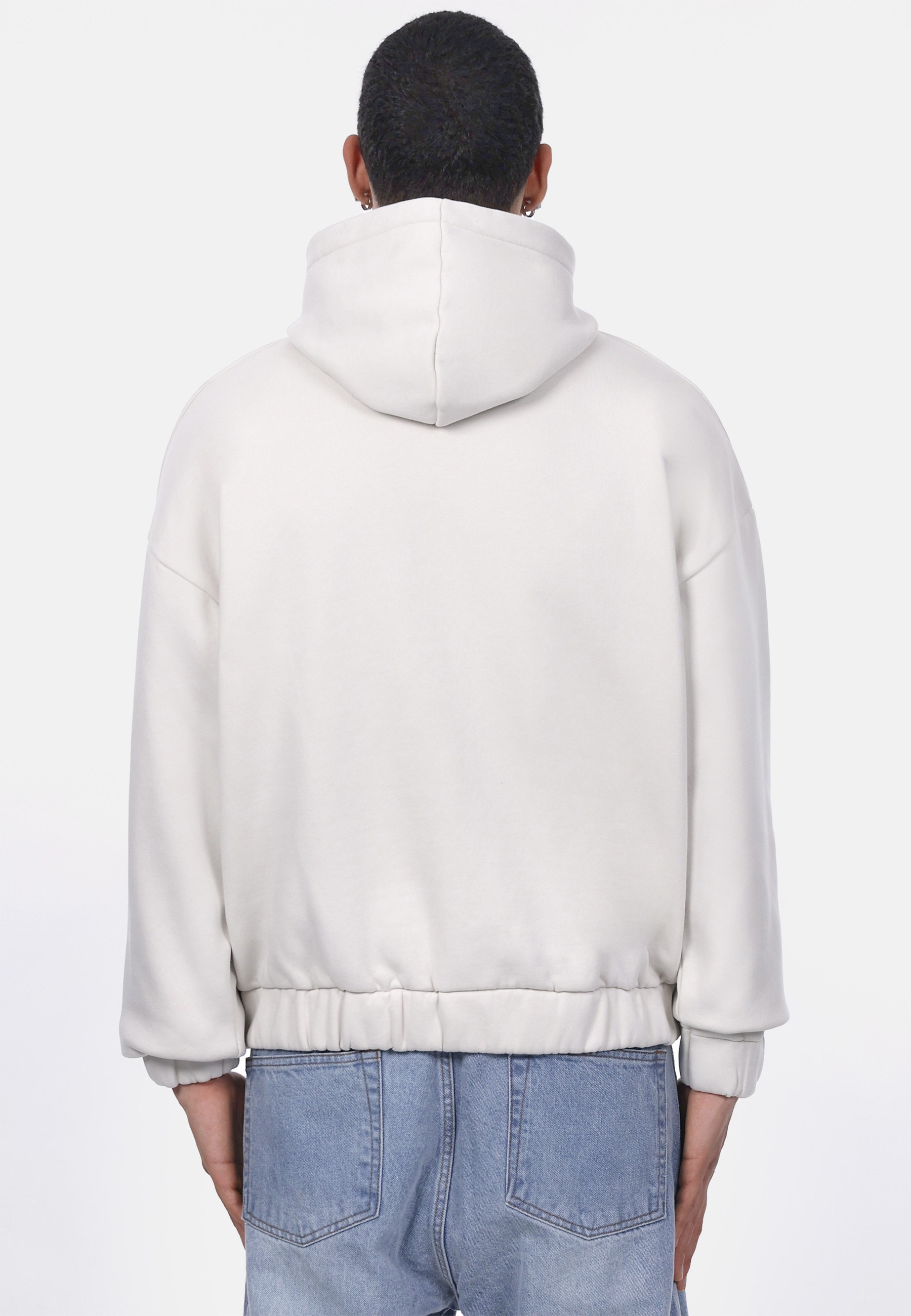 Dropsize Kapuzenpullover »Dropsize HEAVY OVERSIZE EMBO ZIPPER HOODIE« 1