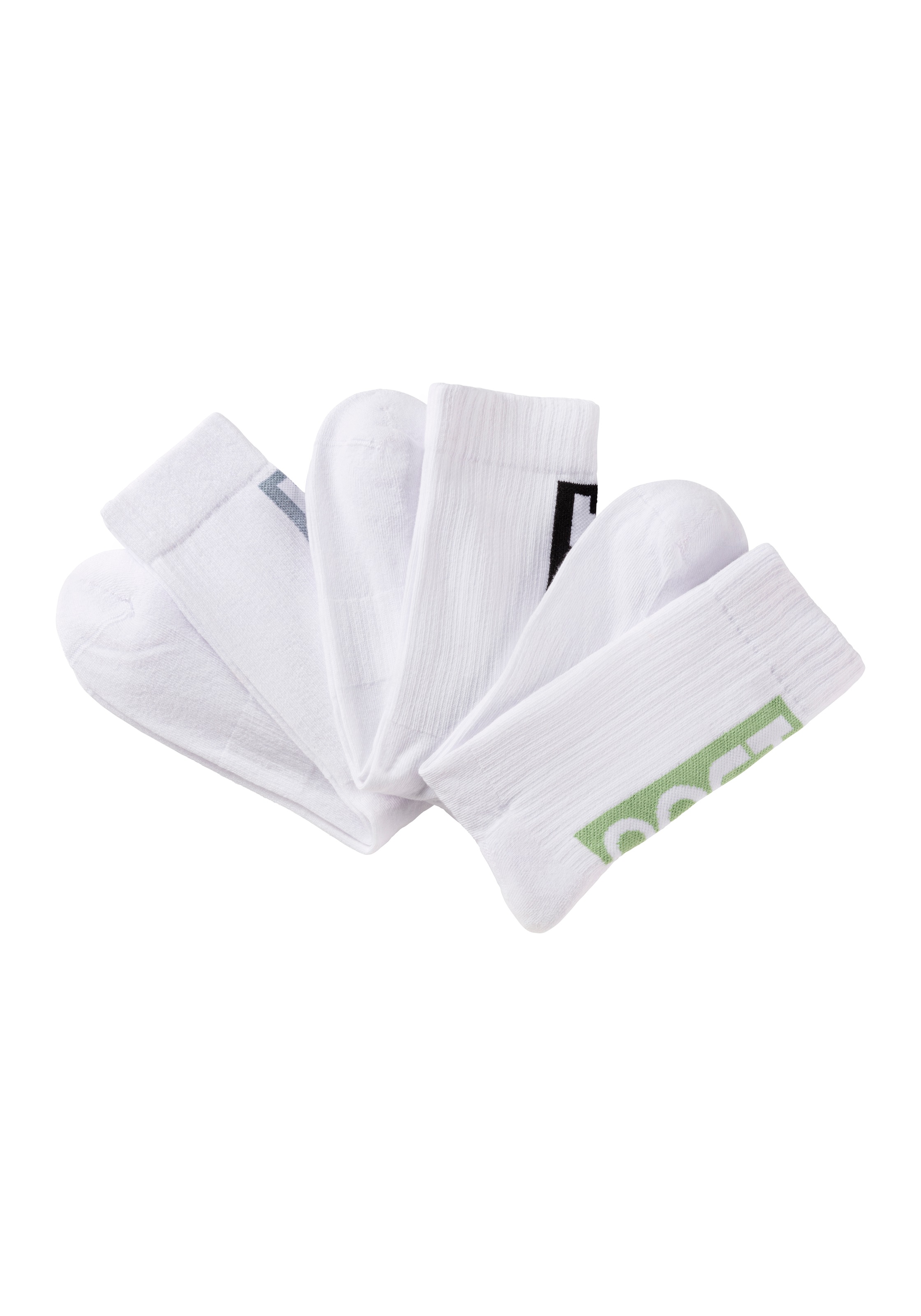 HUGO Underwear Freizeitsocken "3P QS BACK LABEL CC" Packung, 3er Pack, 3 St günstig online kaufen