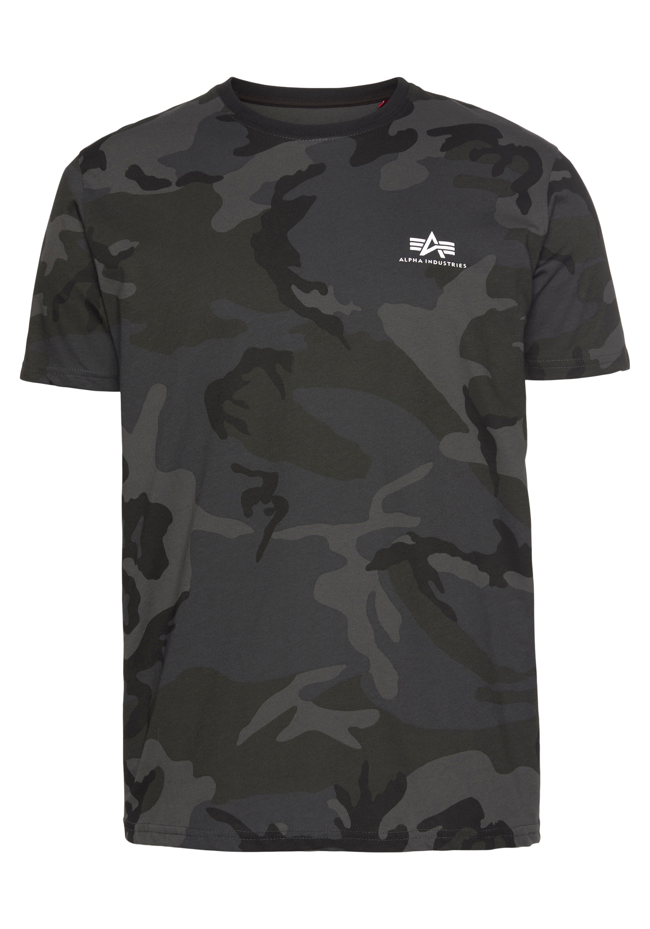 Alpha Industries Rundhalsshirt | Camo« ▷ BAUR bestellen T »Backprint