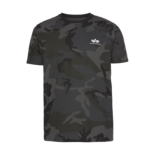 Rundhalsshirt Camo« »Backprint BAUR | ▷ Alpha T bestellen Industries