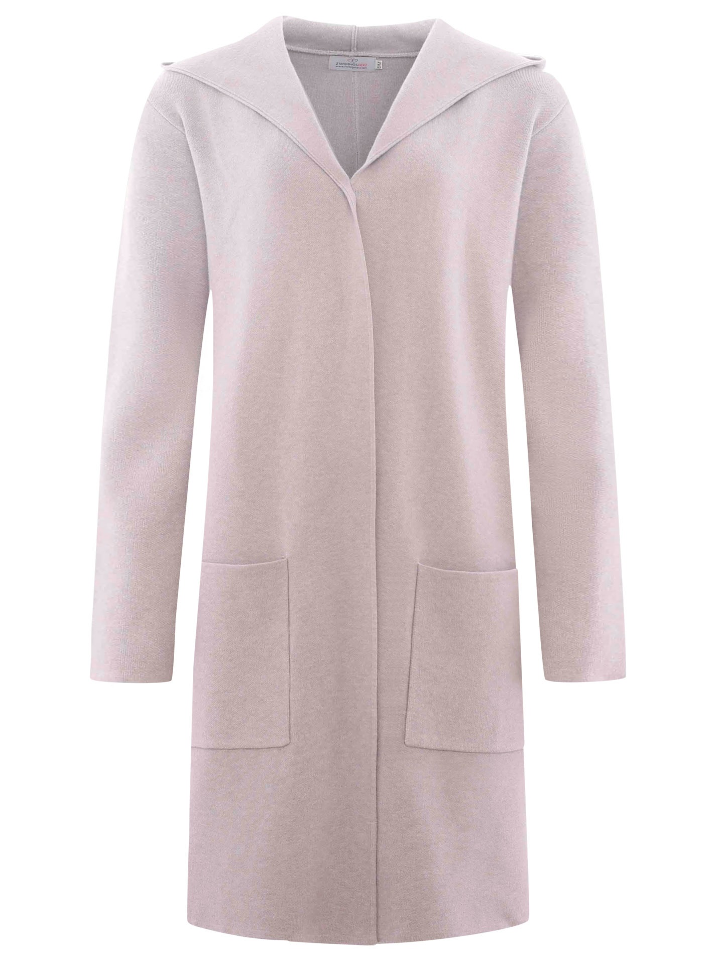Zwillingsherz Strickjacke ""Janina"", Kapuze, Taschen, Langarm, knielang, o günstig online kaufen