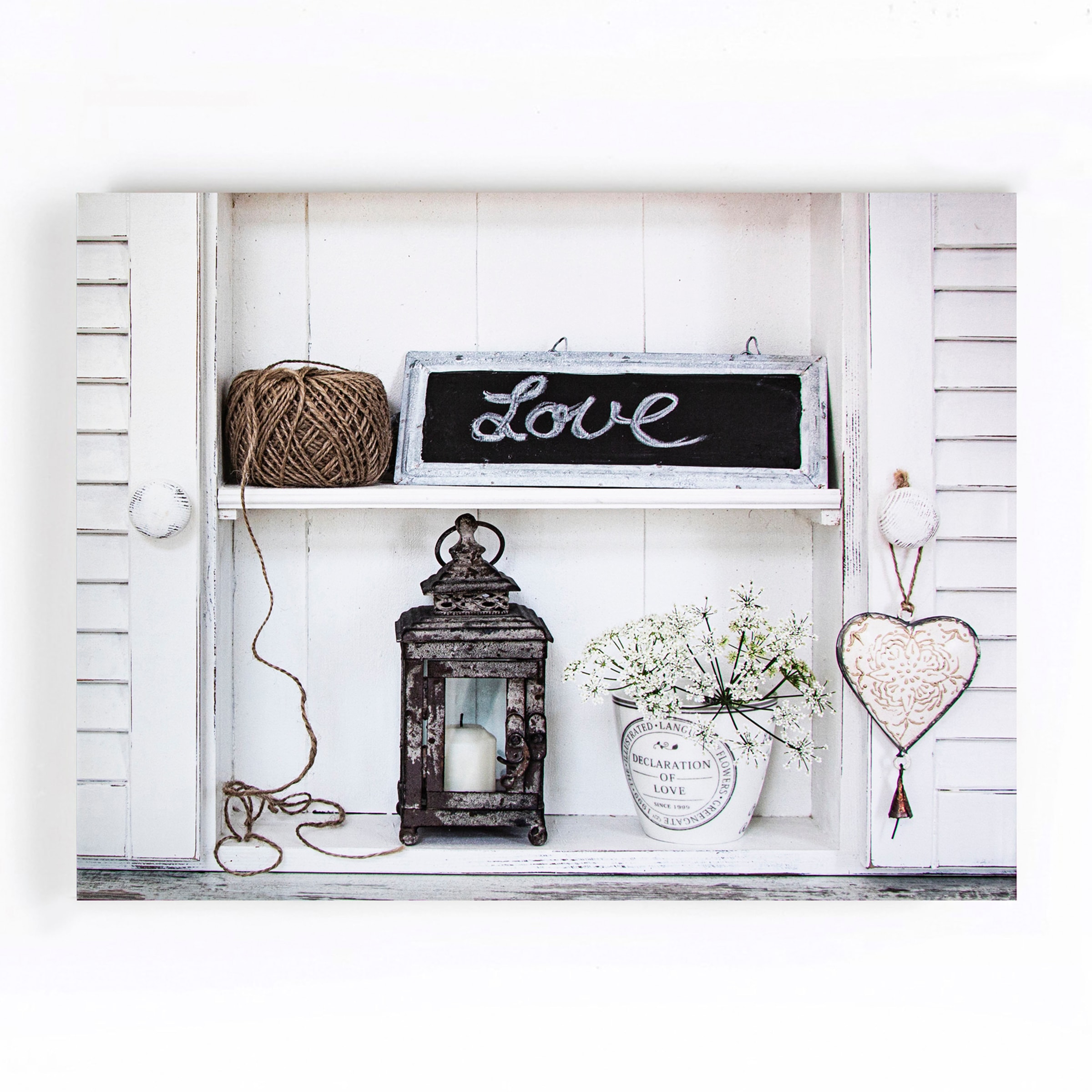 Art for the home Leinwandbild "Stillleben Love" günstig online kaufen