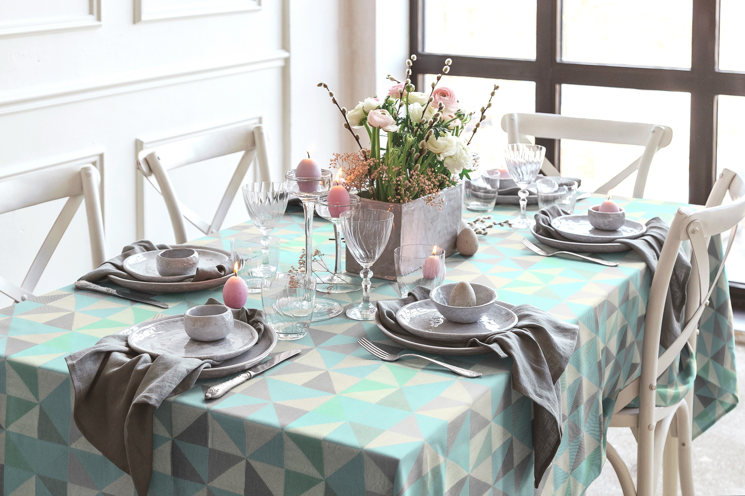 Adam Tischdecke "Bio Bel" aus 100% Bio-Baumwolle günstig online kaufen