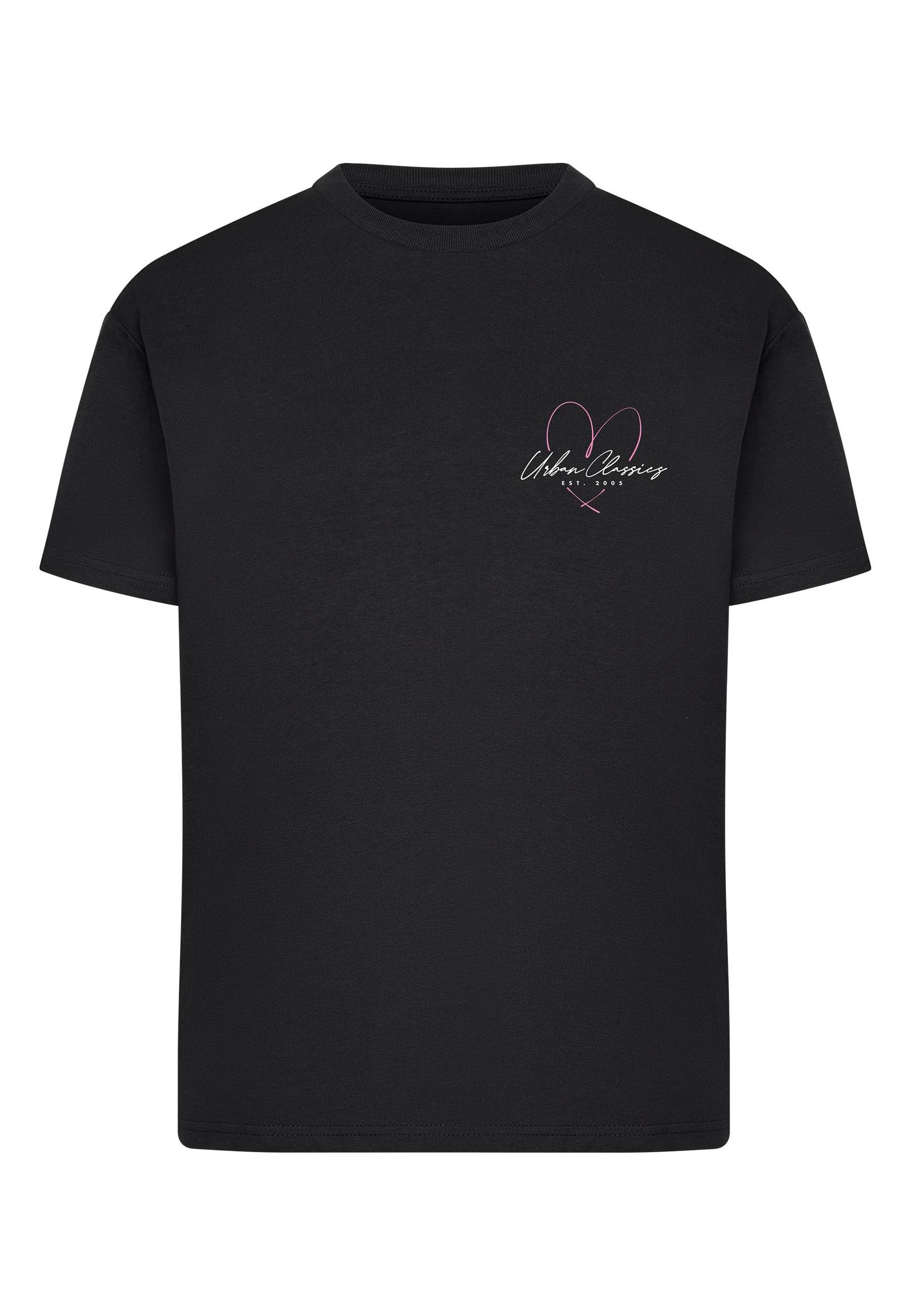 URBAN CLASSICS T-Shirt "Urban Classics Ladies Urban Classic Heart Logo Loose Tee" 1