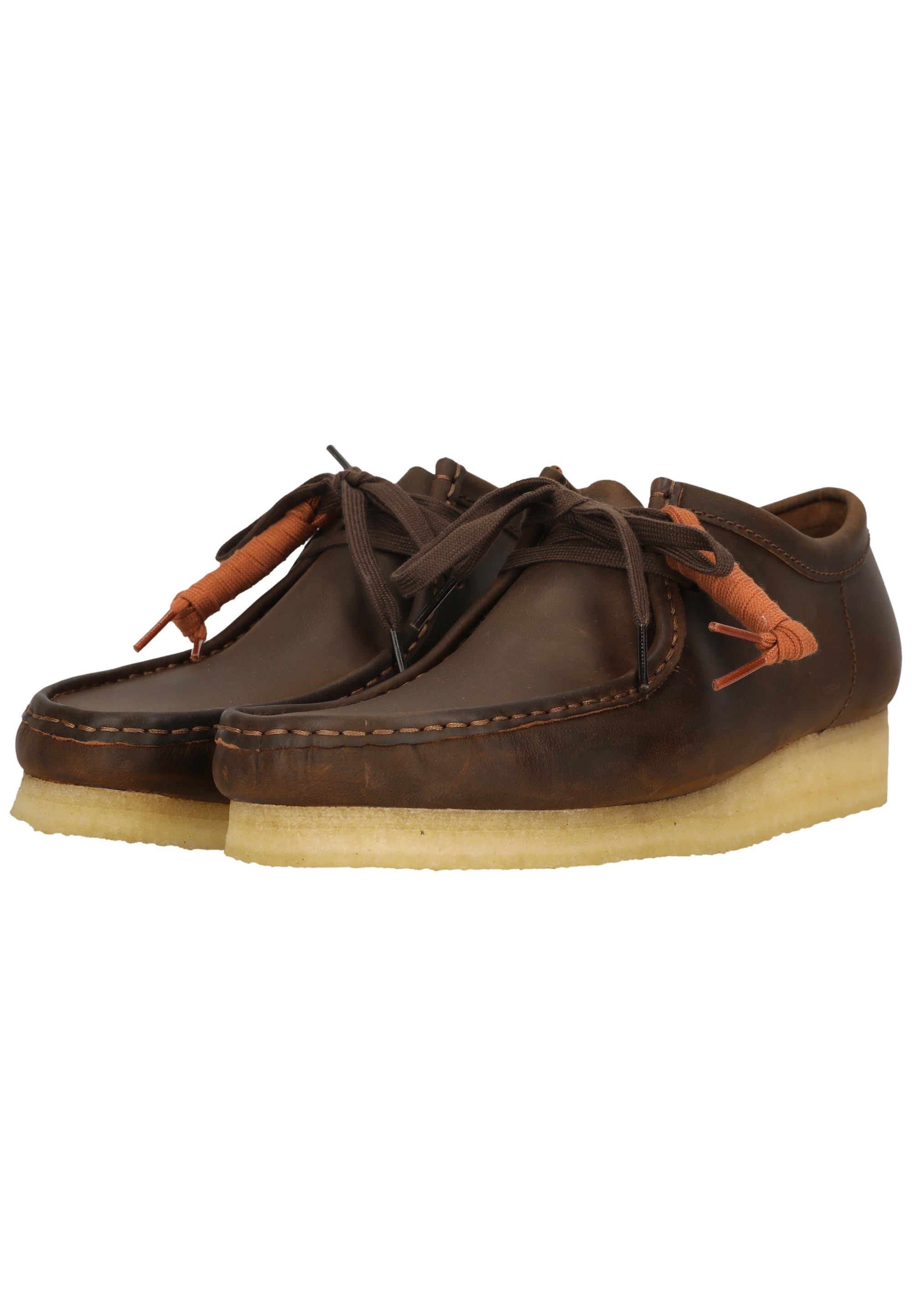 Clarks Schnürschuh »Wallabee Beeswax«  im klassischen Design