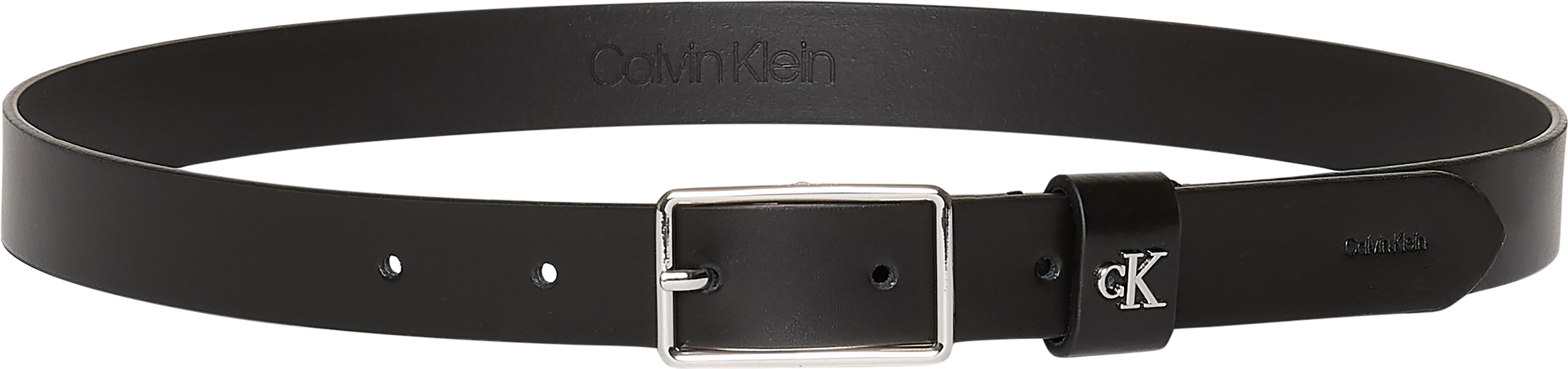 Calvin Klein Ledergürtel "SQUARE BUCKLE CK LOOP 25MM" Größenverstellbar günstig online kaufen